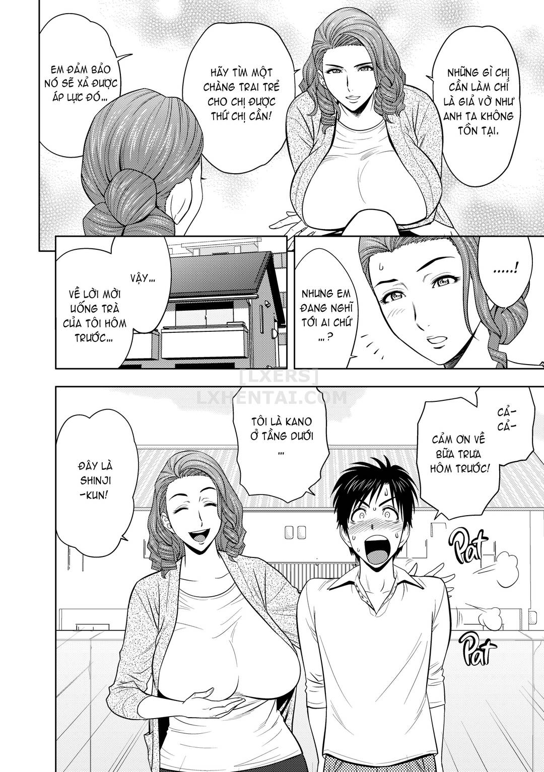 Hai chị em sinh đôi tầng trên (không che) - Chap 03 trang 9
