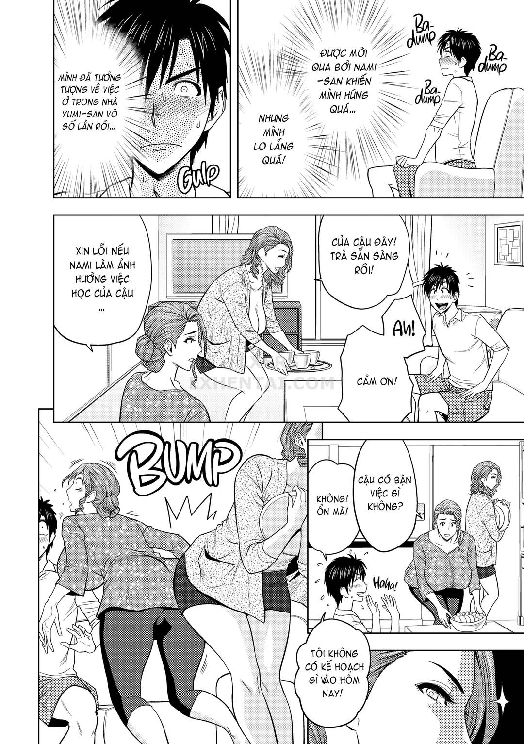 Hai chị em sinh đôi tầng trên (không che) - Chap 03 trang 11