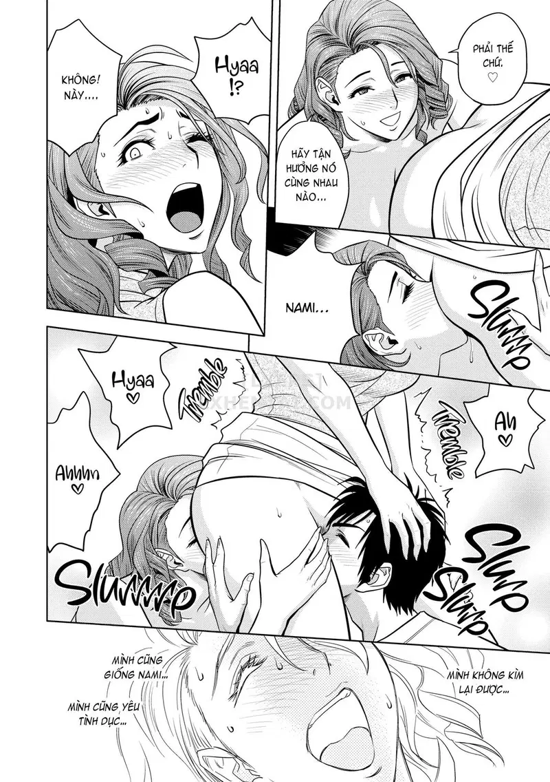 Hai chị em sinh đôi tầng trên (không che) - Chap 05 trang 19