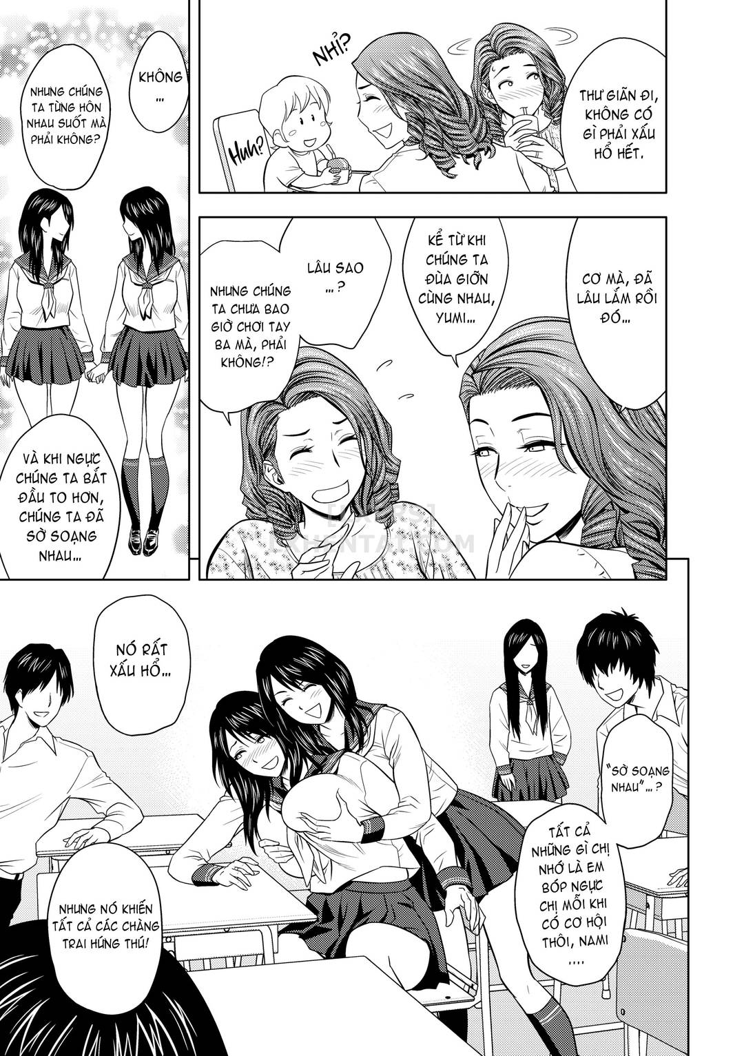 Hai chị em sinh đôi tầng trên (không che) - Chap 06 trang 6