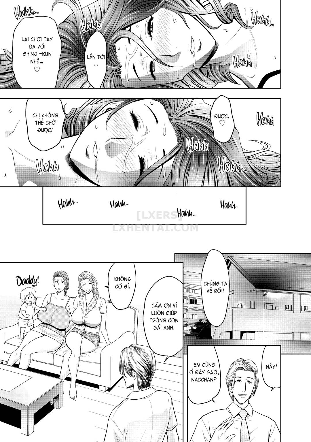 Hai chị em sinh đôi tầng trên (không che) - Chap 06 trang 22