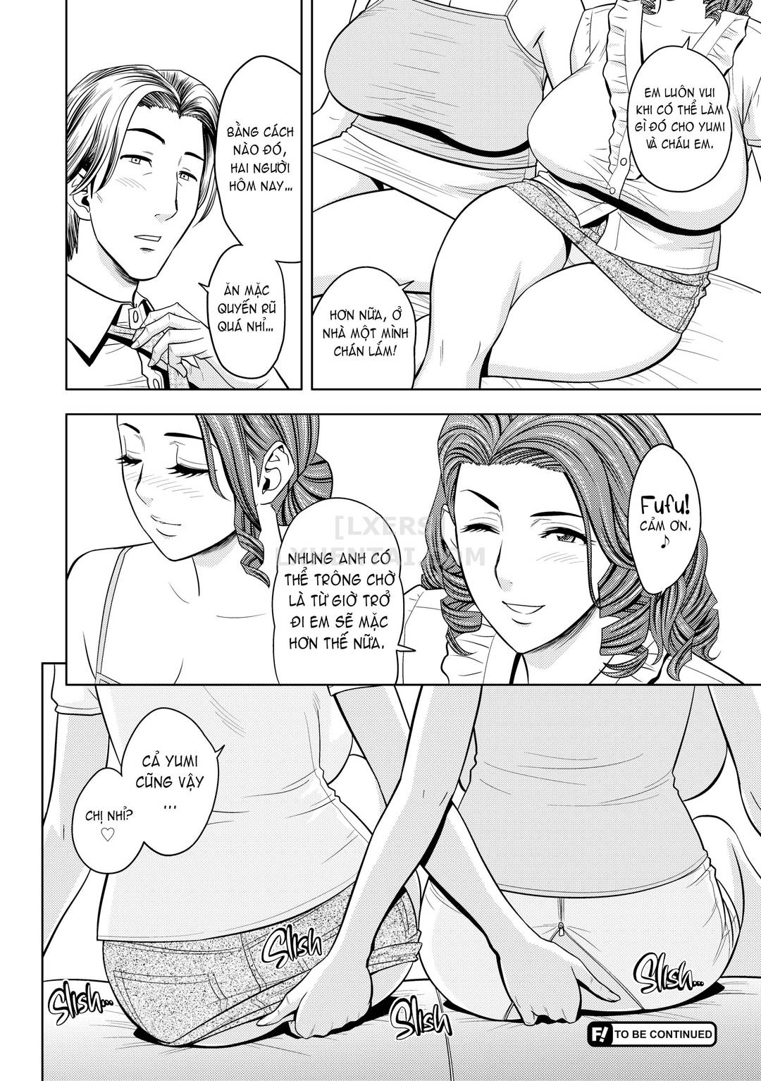 Hai chị em sinh đôi tầng trên (không che) - Chap 06 trang 23