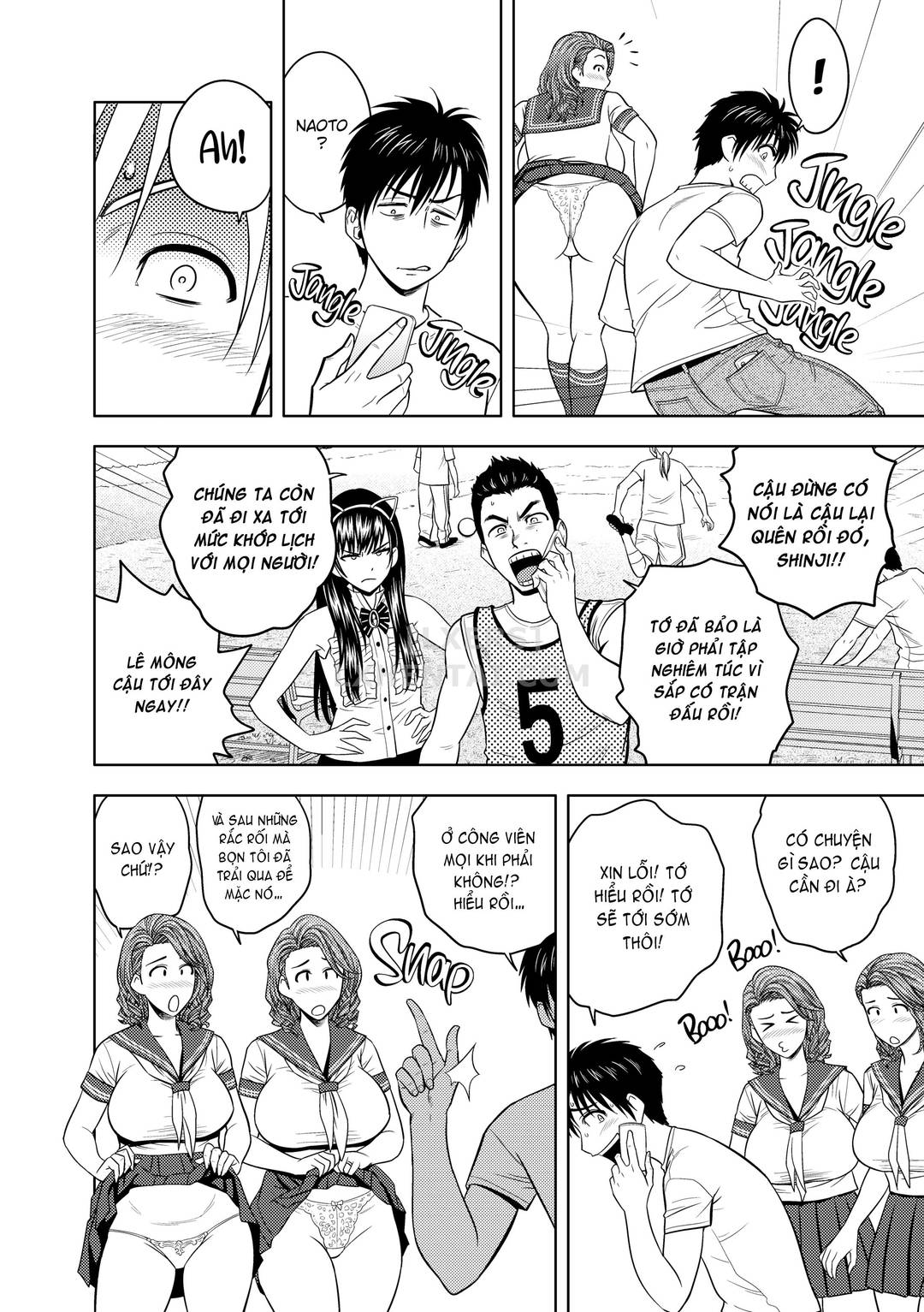 Hai chị em sinh đôi tầng trên (không che) - Chap 07 trang 9