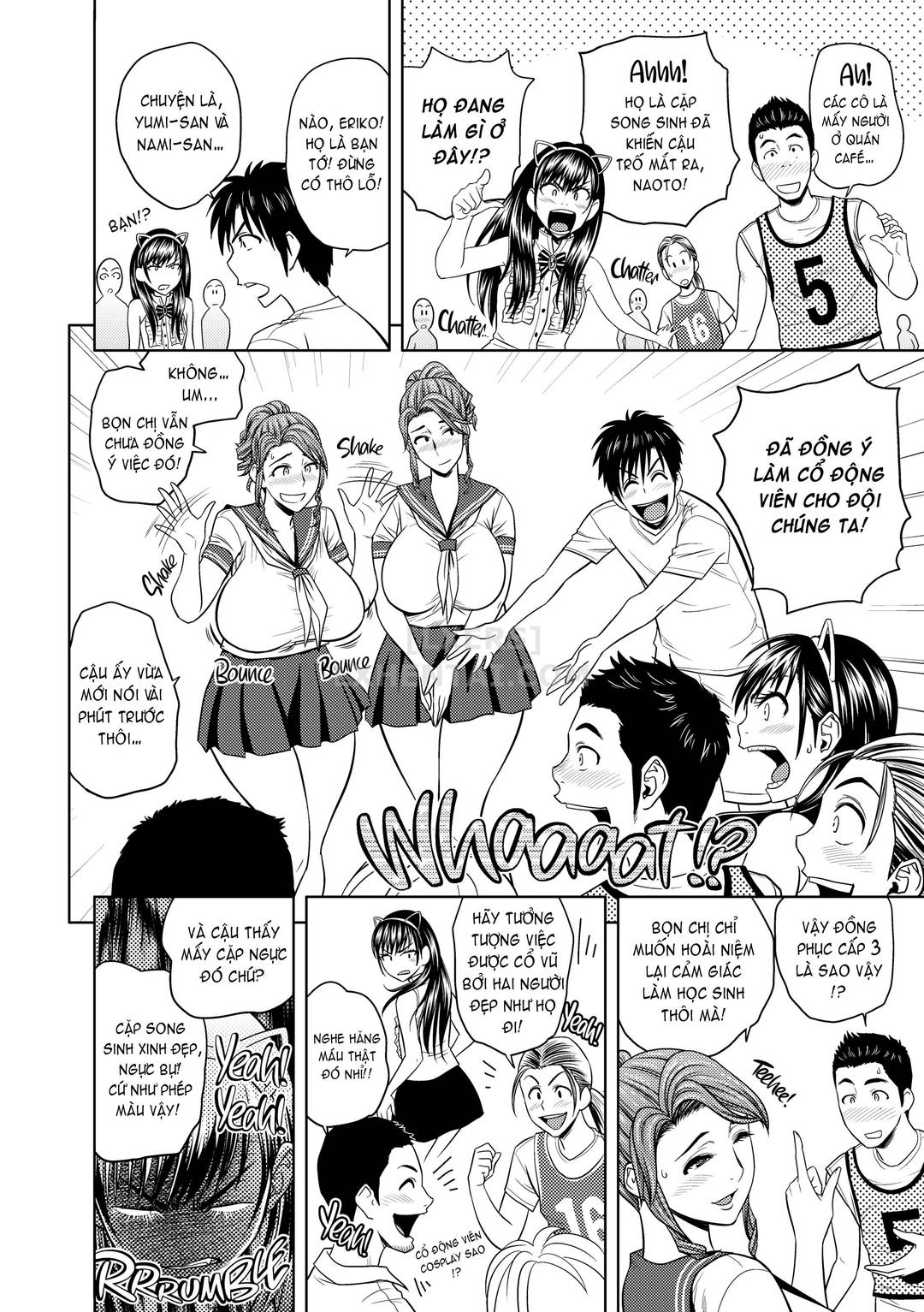 Hai chị em sinh đôi tầng trên (không che) - Chap 07 trang 11