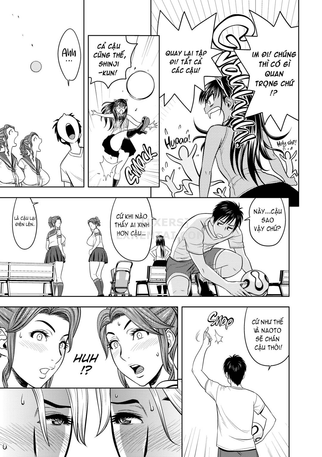 Hai chị em sinh đôi tầng trên (không che) - Chap 07 trang 12