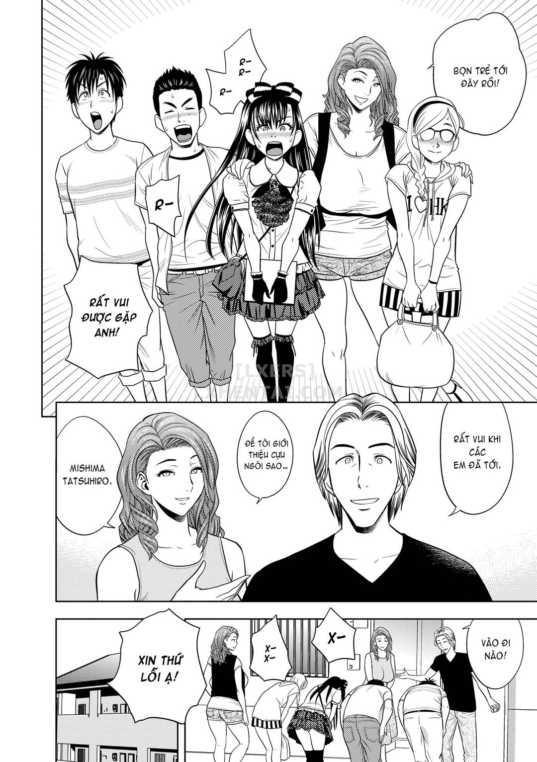 Hai chị em sinh đôi tầng trên (không che) - Chap 10 trang 7