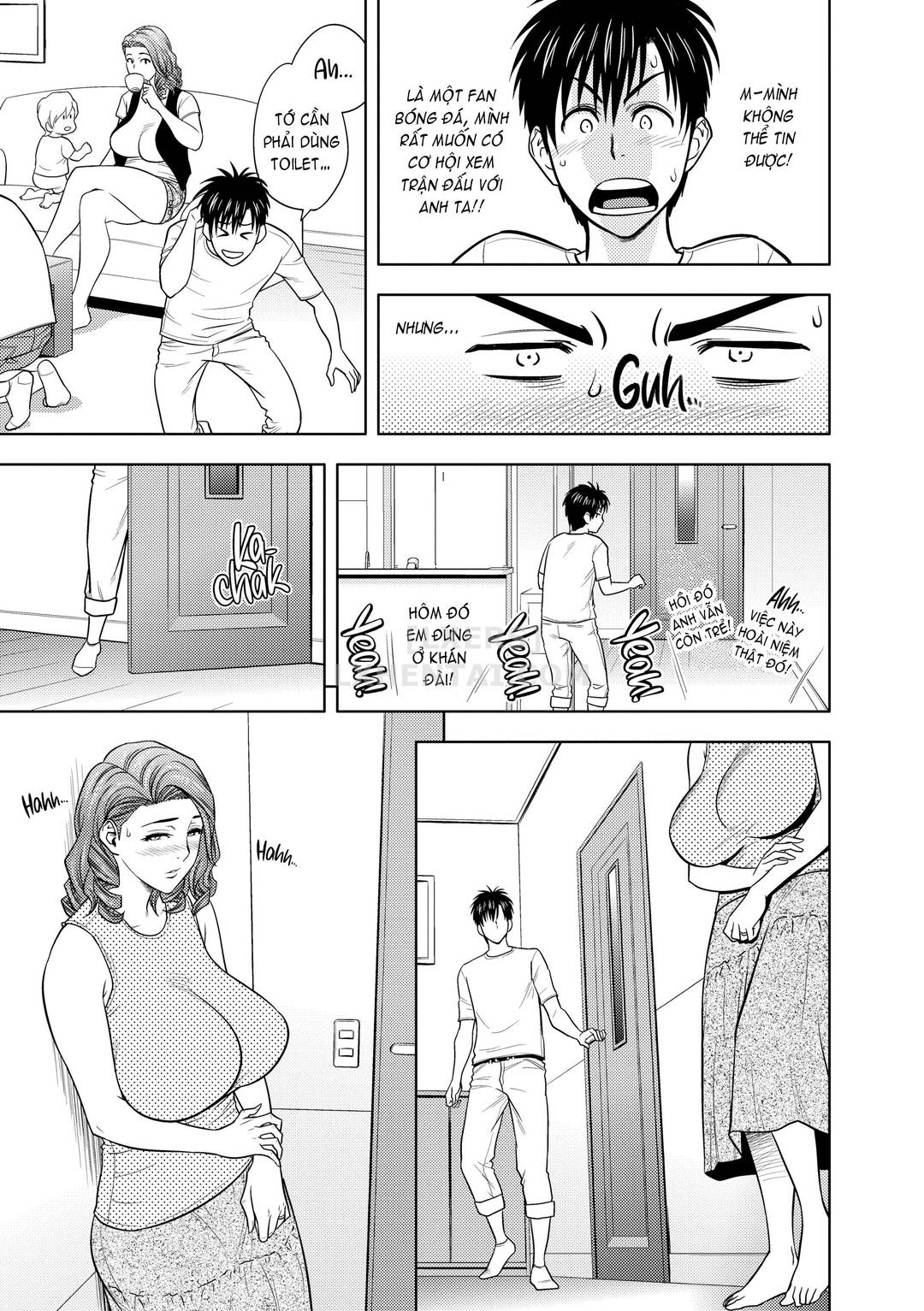 Hai chị em sinh đôi tầng trên (không che) - Chap 10 trang 10