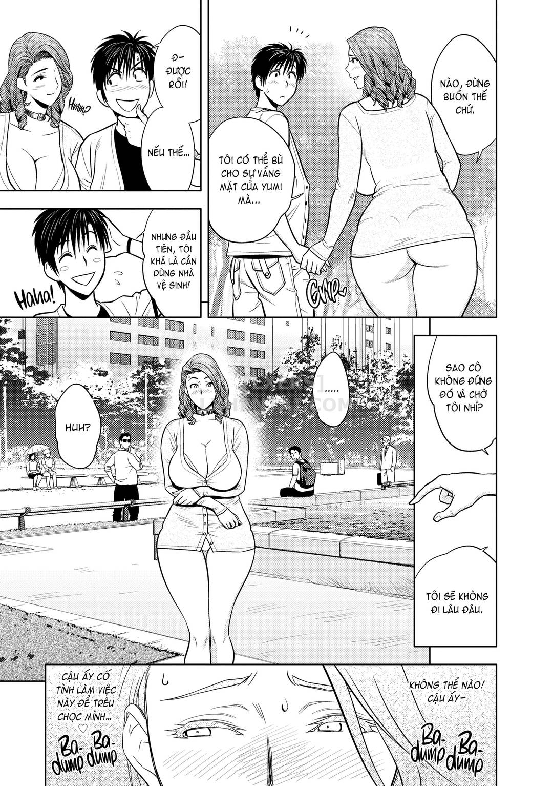 Hai chị em sinh đôi tầng trên (không che) - Chap 11 trang 8