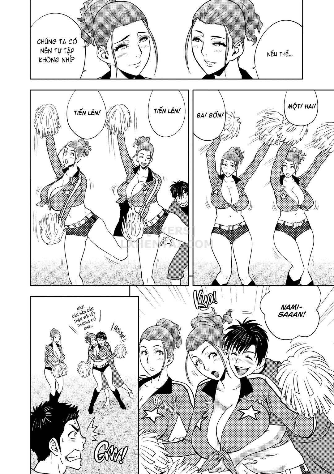 Hai chị em sinh đôi tầng trên (không che) - Chap 12 trang 13