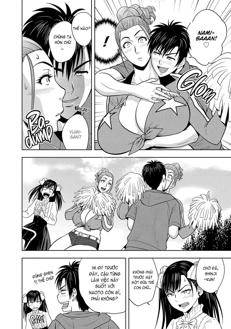 Hai chị em sinh đôi tầng trên (không che) - Chap 12 trang 15