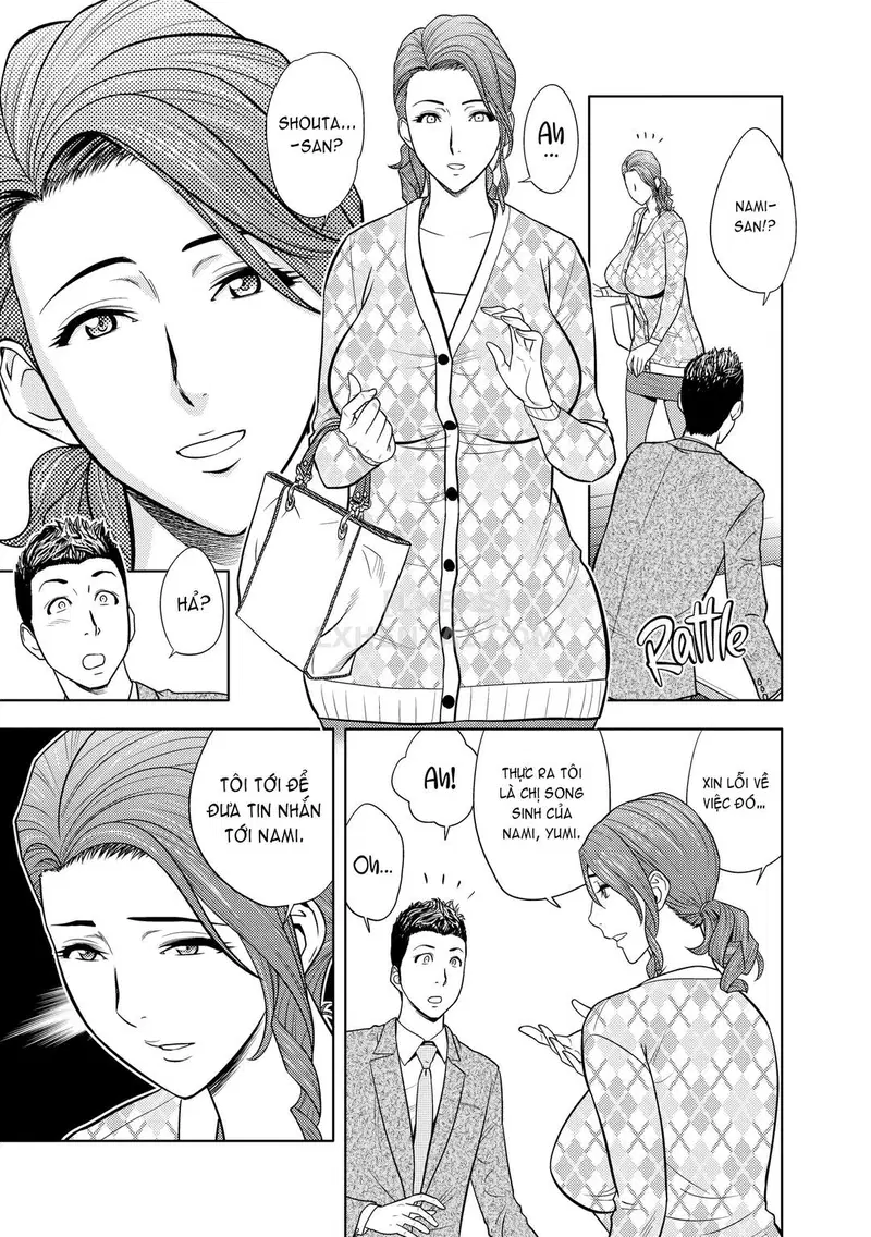 Hai chị em sinh đôi tầng trên (không che) - Chap 13 trang 10