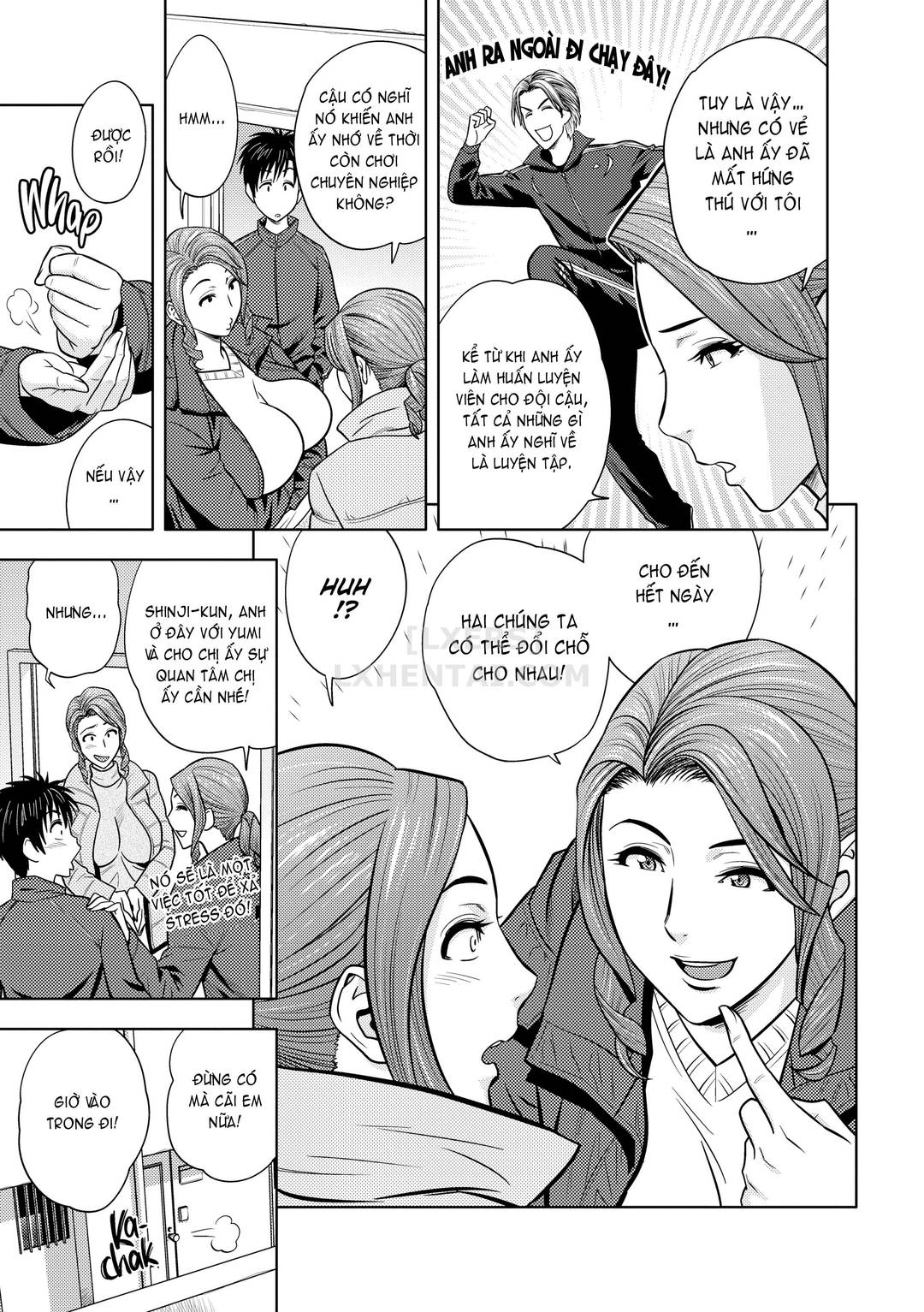 Hai chị em sinh đôi tầng trên (không che) - Chap 14 trang 6