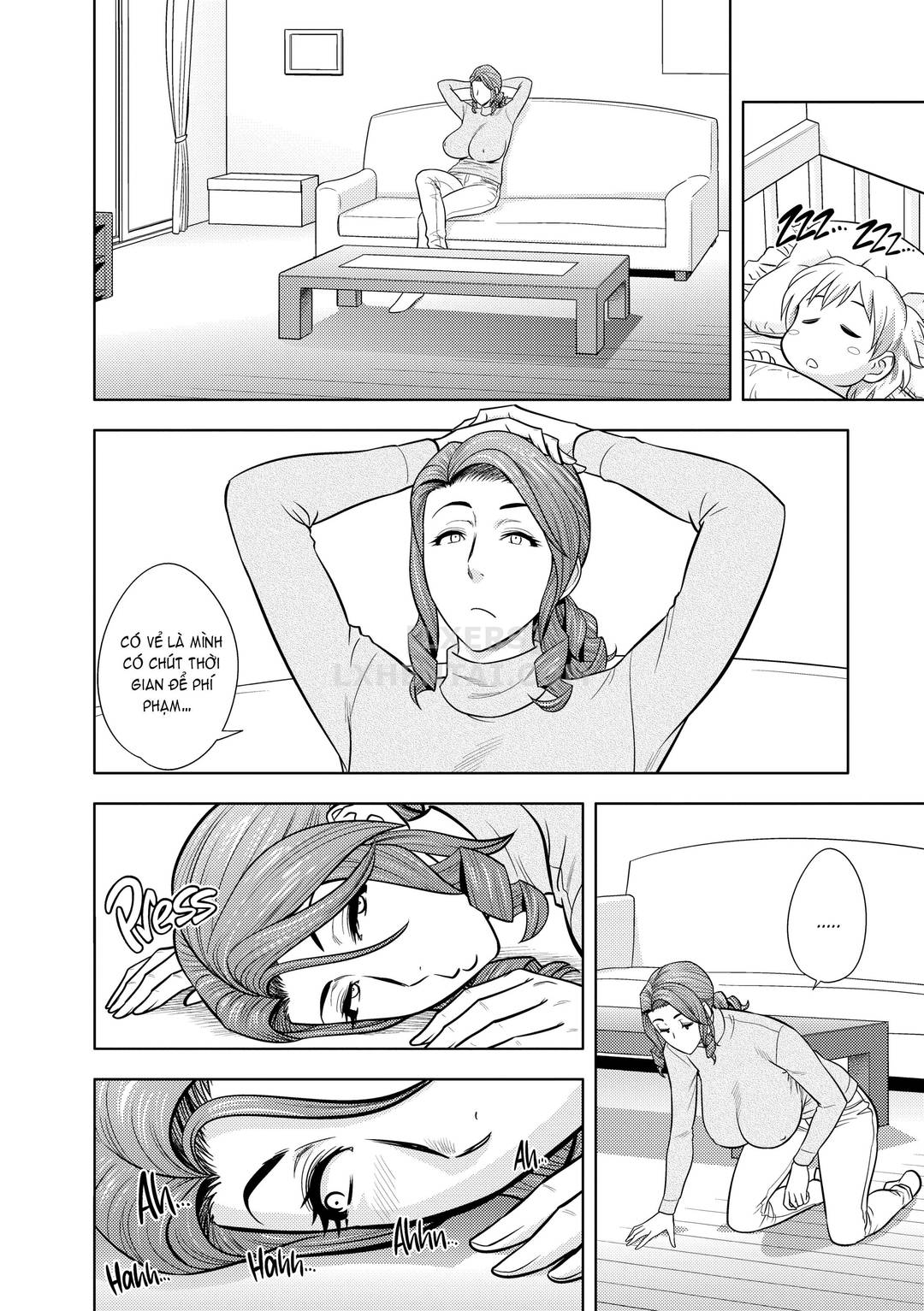 Hai chị em sinh đôi tầng trên (không che) - Chap 14 trang 11