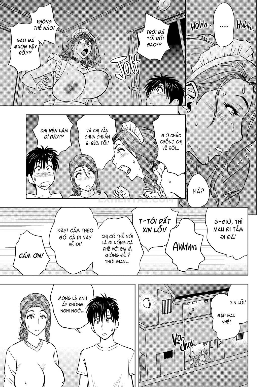 Hai chị em sinh đôi tầng trên (không che) - Chap 14 trang 22