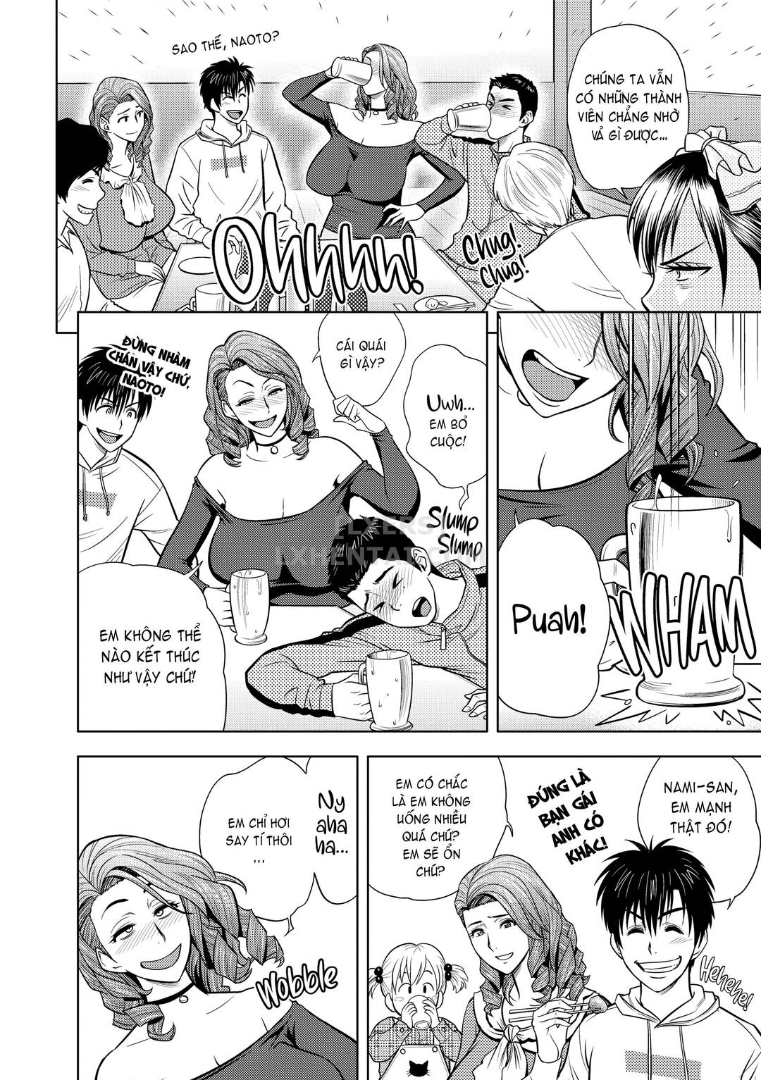 Hai chị em sinh đôi tầng trên (không che) - Chap 15 trang 9