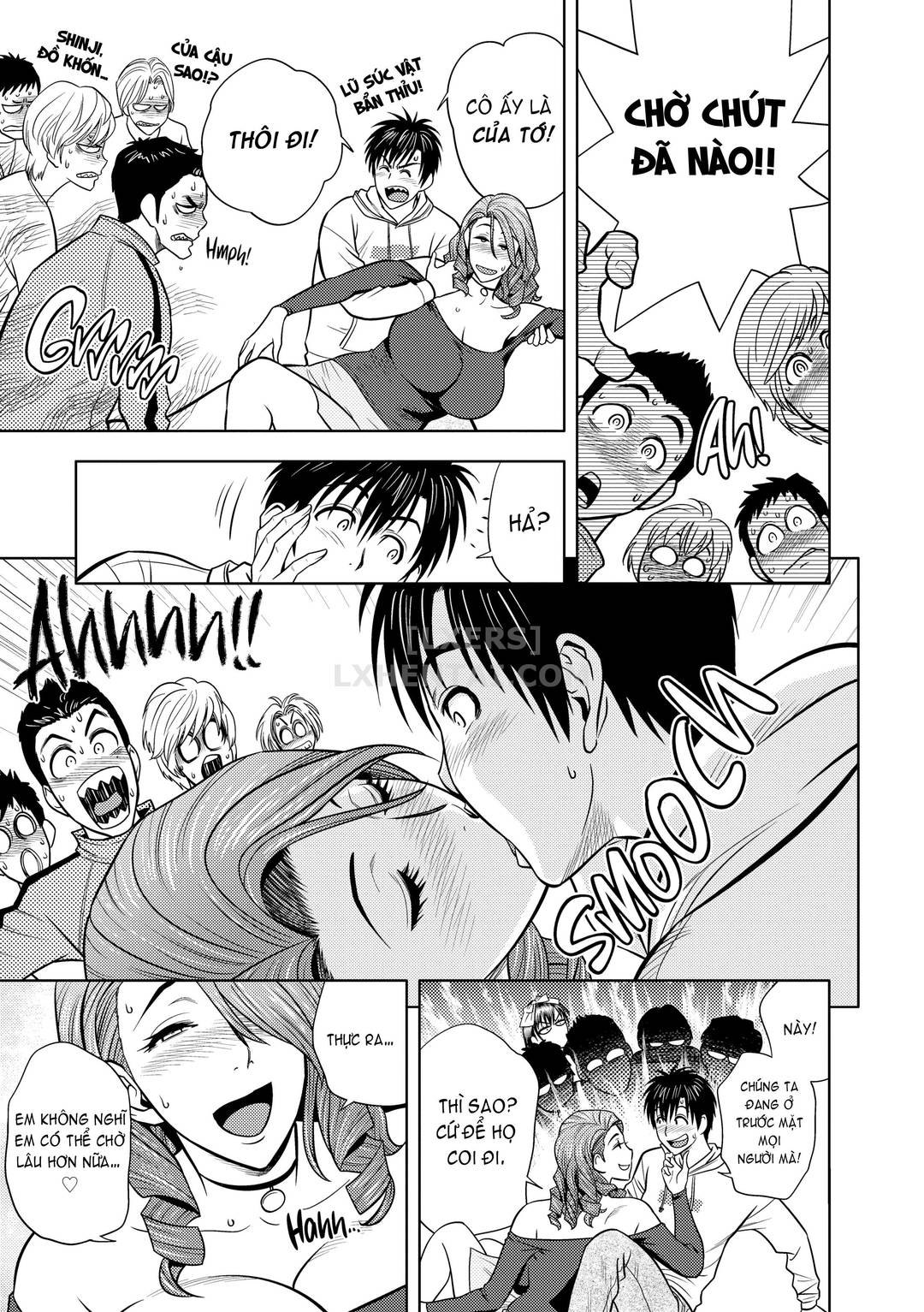 Hai chị em sinh đôi tầng trên (không che) - Chap 15 trang 12