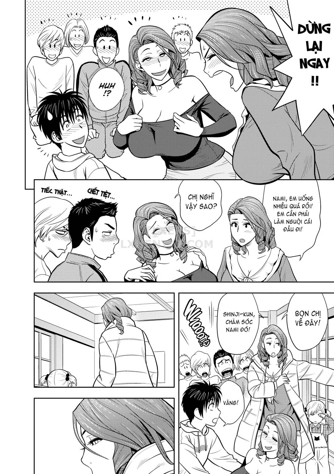 Hai chị em sinh đôi tầng trên (không che) - Chap 15 trang 13