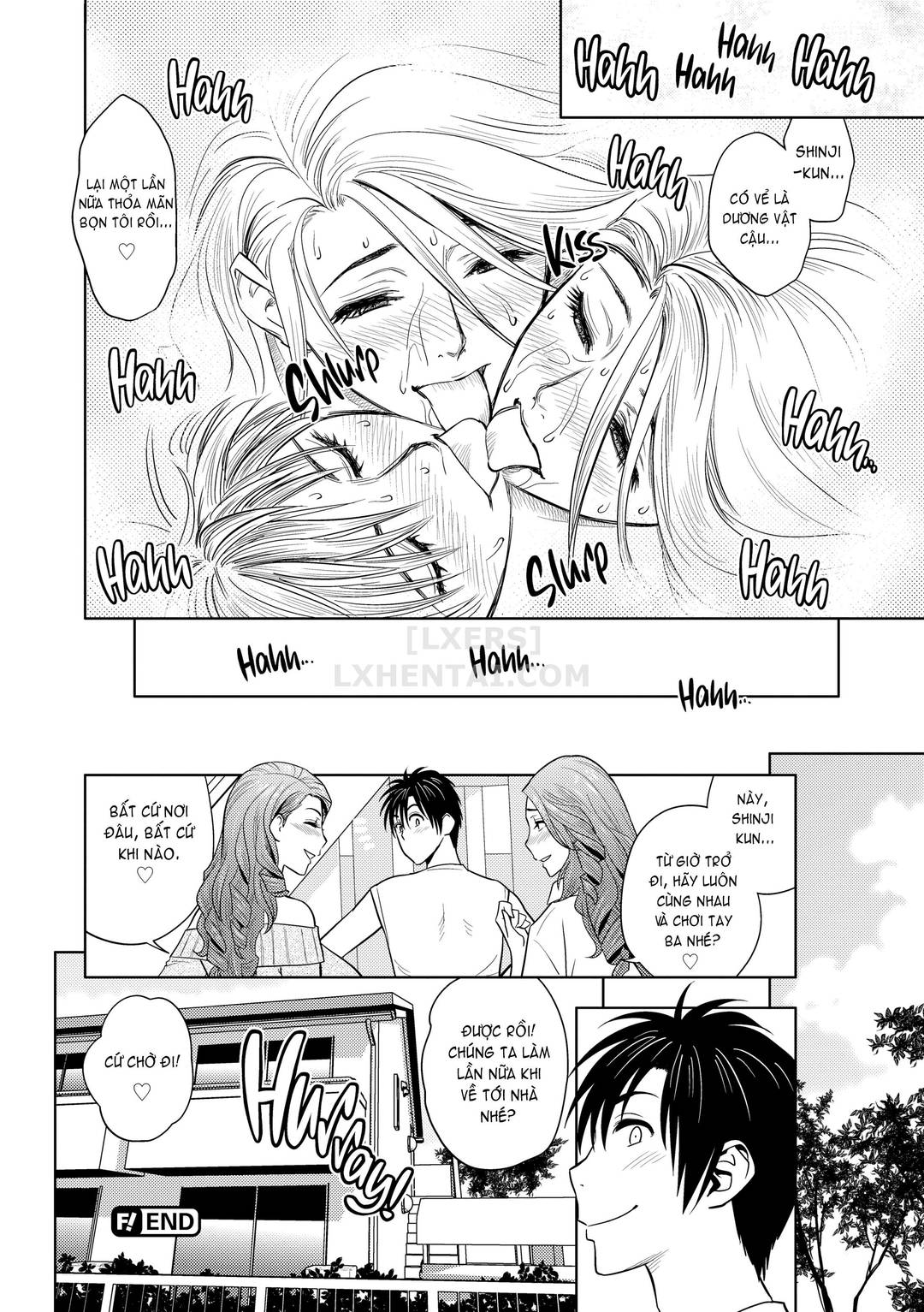 Hai chị em sinh đôi tầng trên (không che) - Chap 16 - END Vol 02 - Complete trang 23