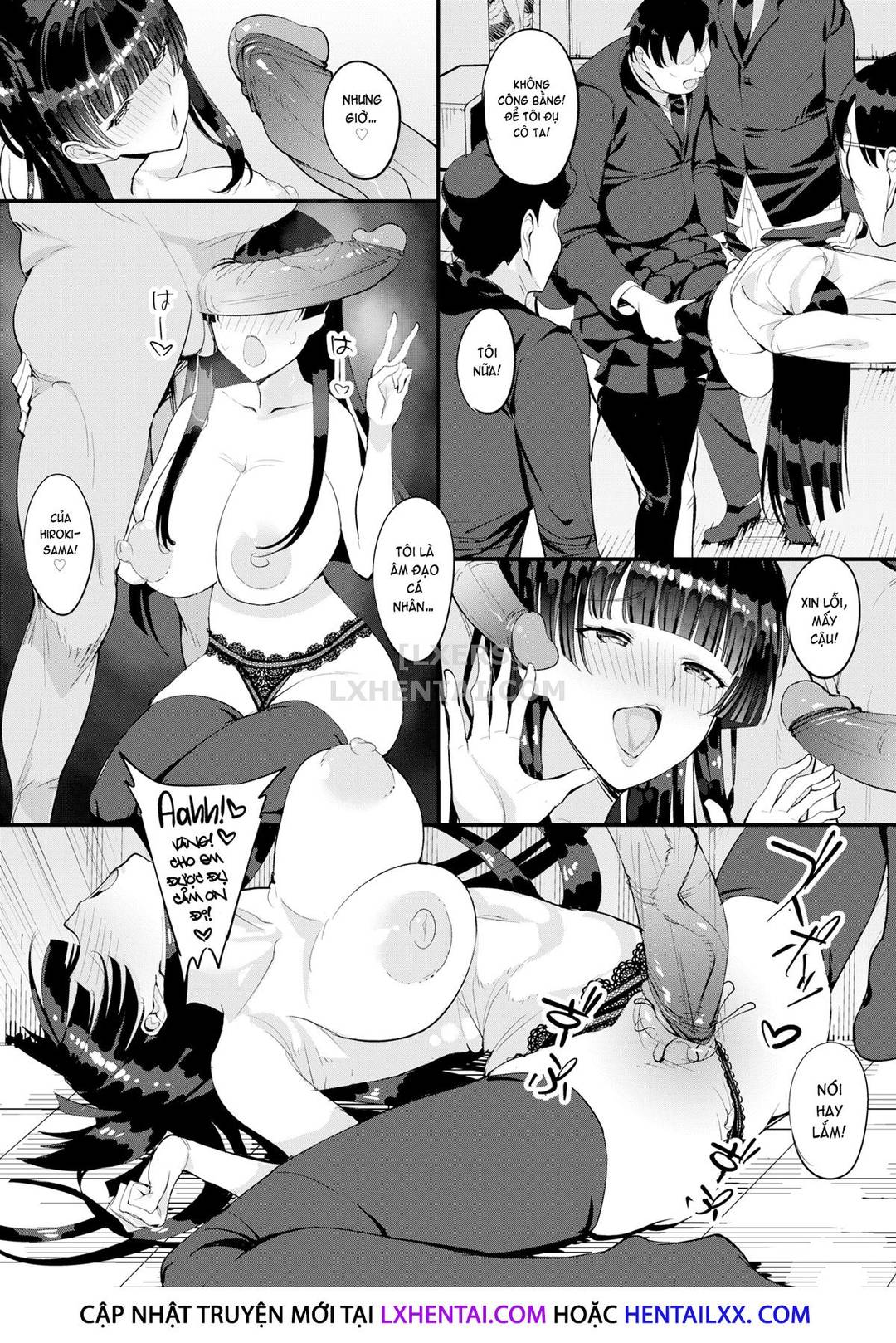 Tôi xuất tinh vào mọi người và biến cả trường thành dàn harem của mình - Chap 04 trang 17