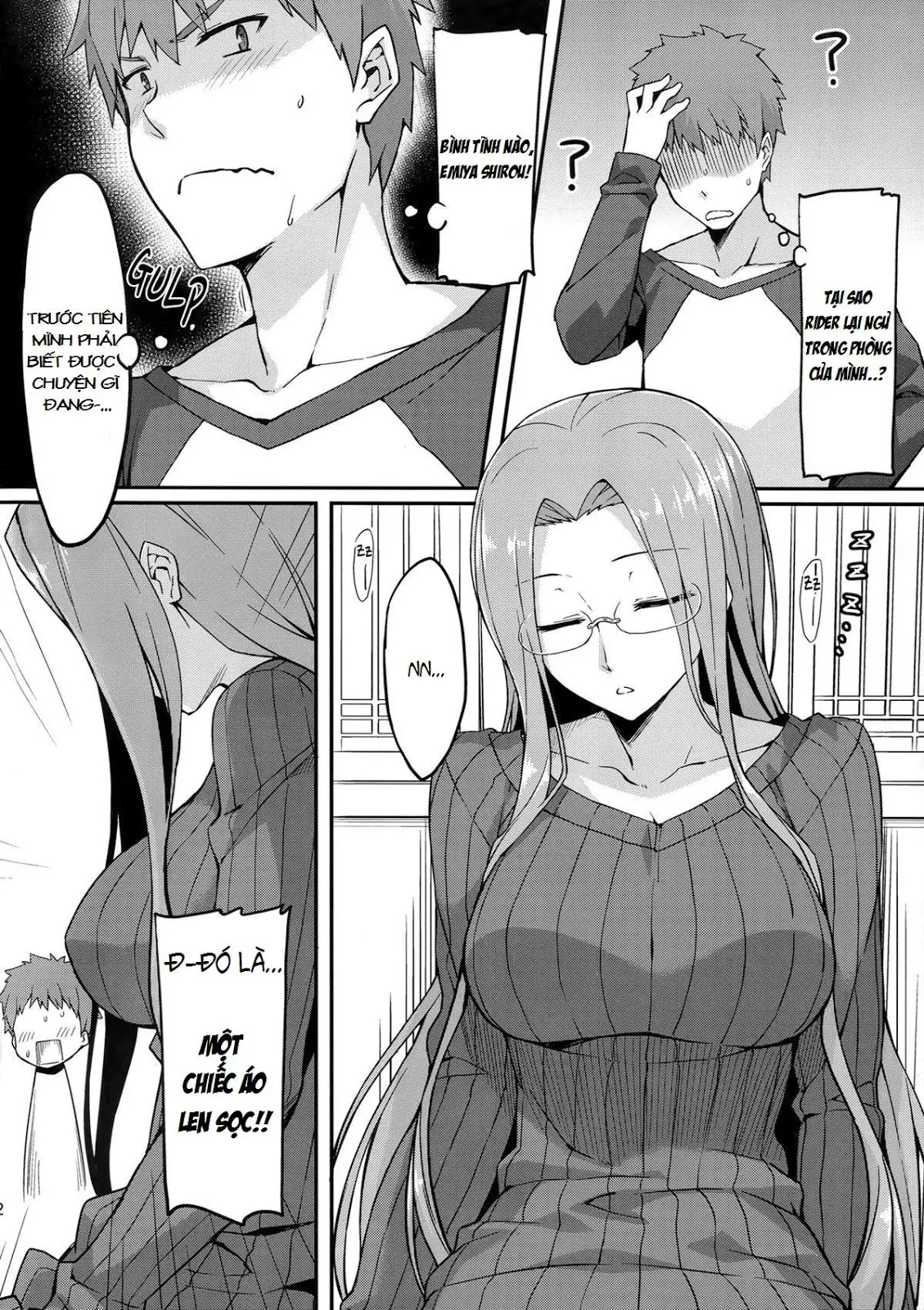 Rider-san to Tate Sweater. - Rider-san to Tate Sweater. trang 4
