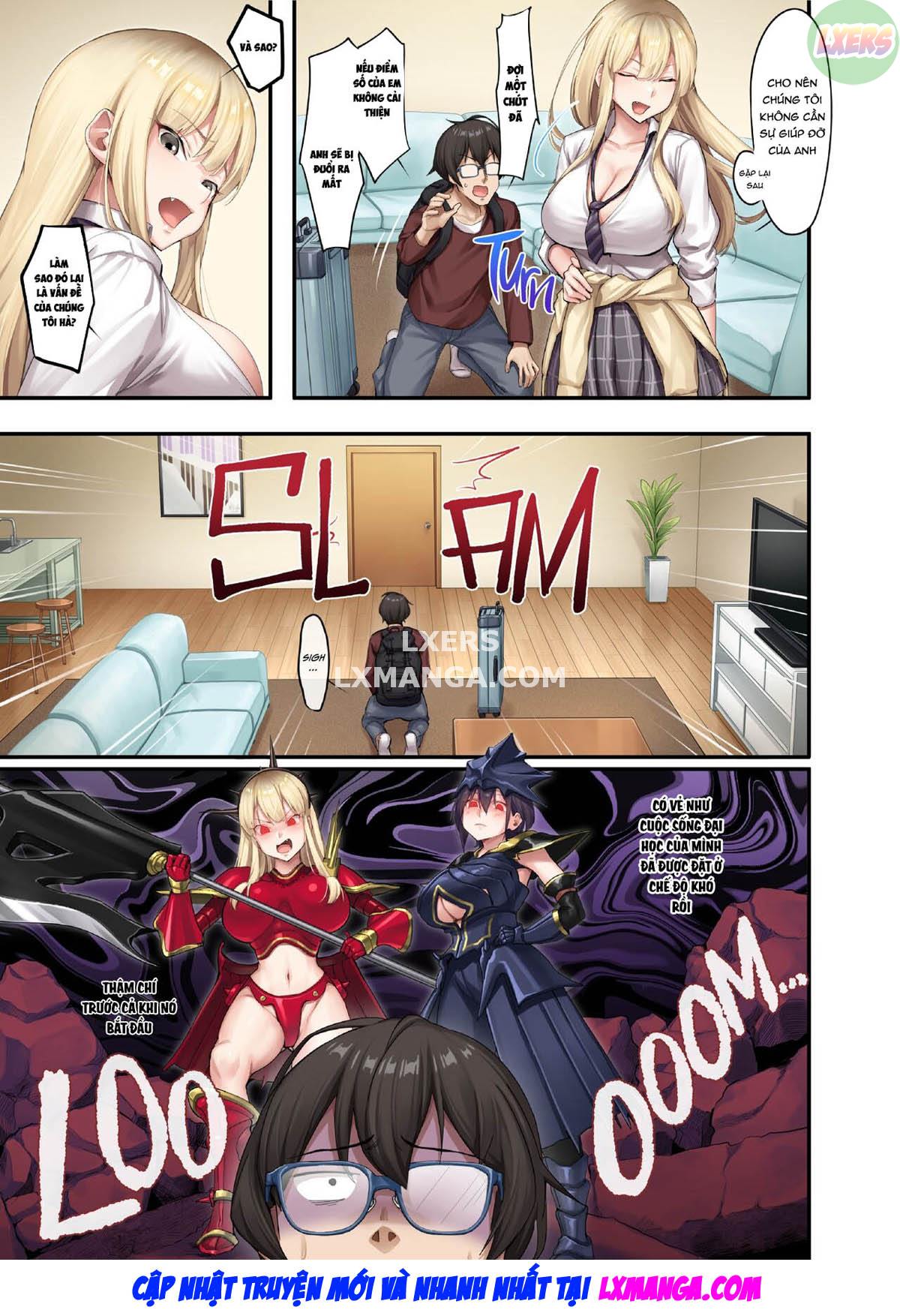 Bài học tại gia với mấy em gyaru quyến rũ - Ch. 01 trang 7