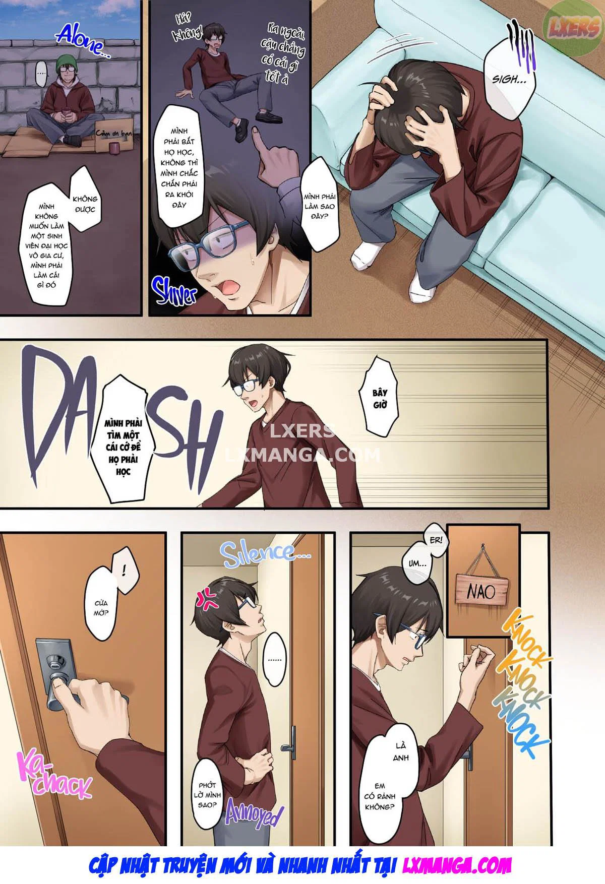 Bài học tại gia với mấy em gyaru quyến rũ - Ch. 01 trang 9