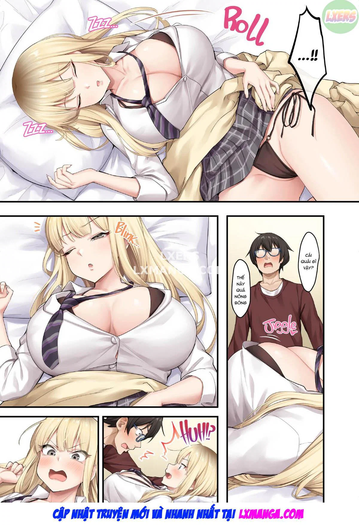 Bài học tại gia với mấy em gyaru quyến rũ - Ch. 01 trang 11