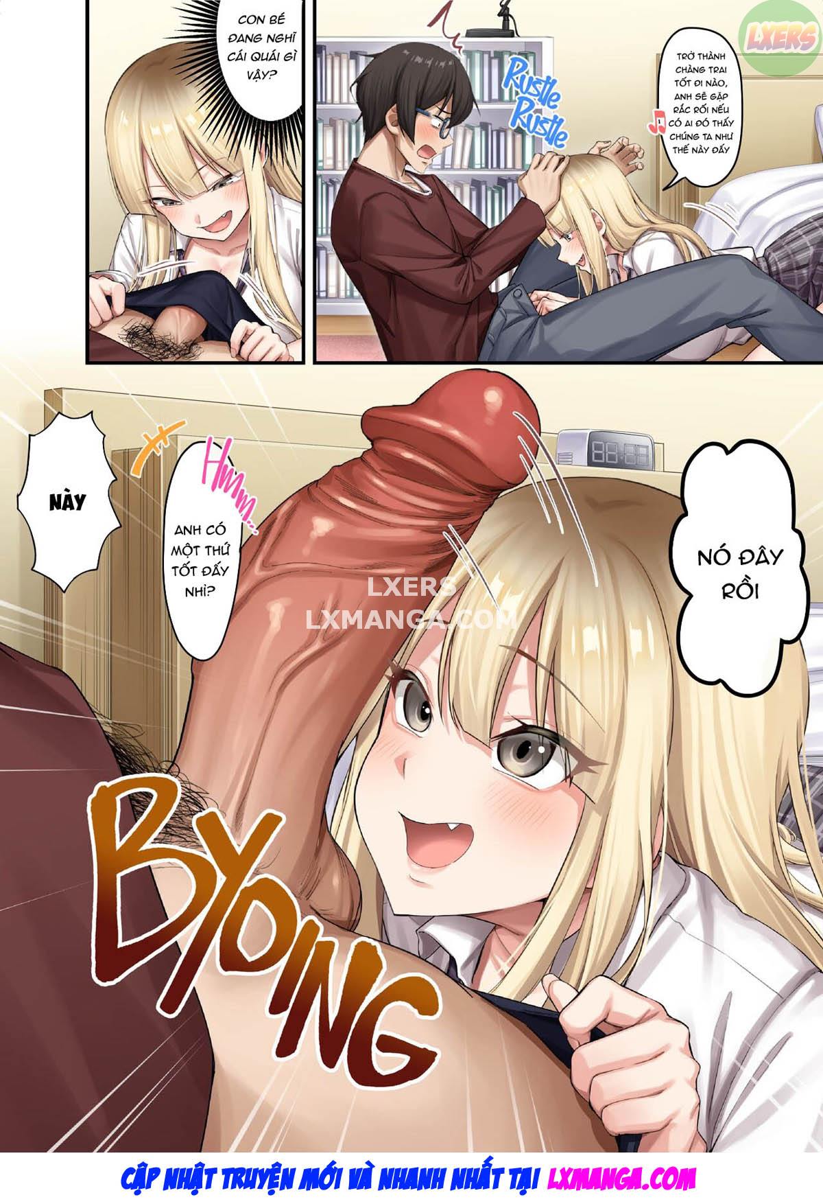 Bài học tại gia với mấy em gyaru quyến rũ - Ch. 01 trang 14