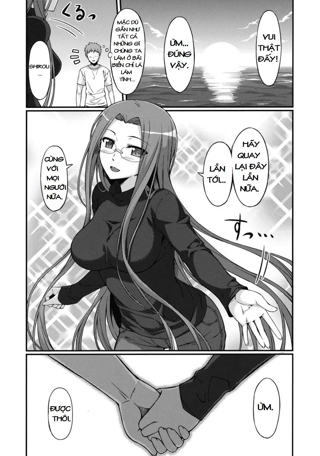 Rider-san to Kaisuiyoku. | Rider-san and the Beach - Rider-san to Kaisuiyoku. | Rider-san and the Beach trang 27