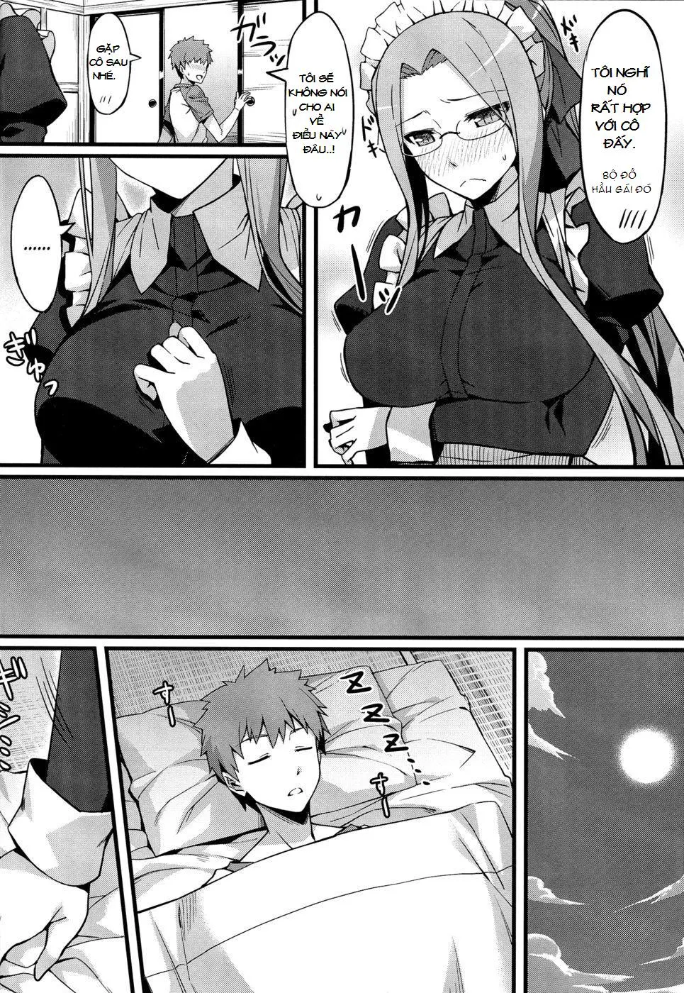 Rider-san to Maid Fuku. - Rider-san to Maid Fuku. trang 8