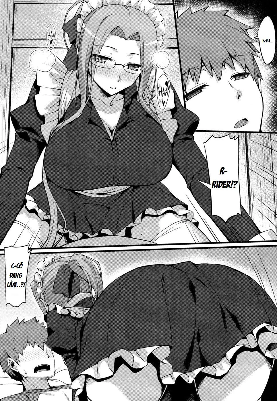 Rider-san to Maid Fuku. - Rider-san to Maid Fuku. trang 9