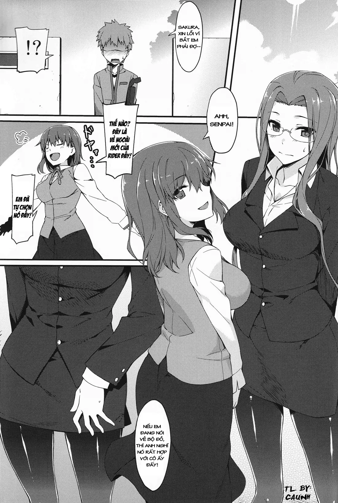 Rider-san to Kuro Stocking. | Rider-san and Black Stocking. - Rider-san to Kuro Stocking. | Rider-san and Black Stocking. trang 2