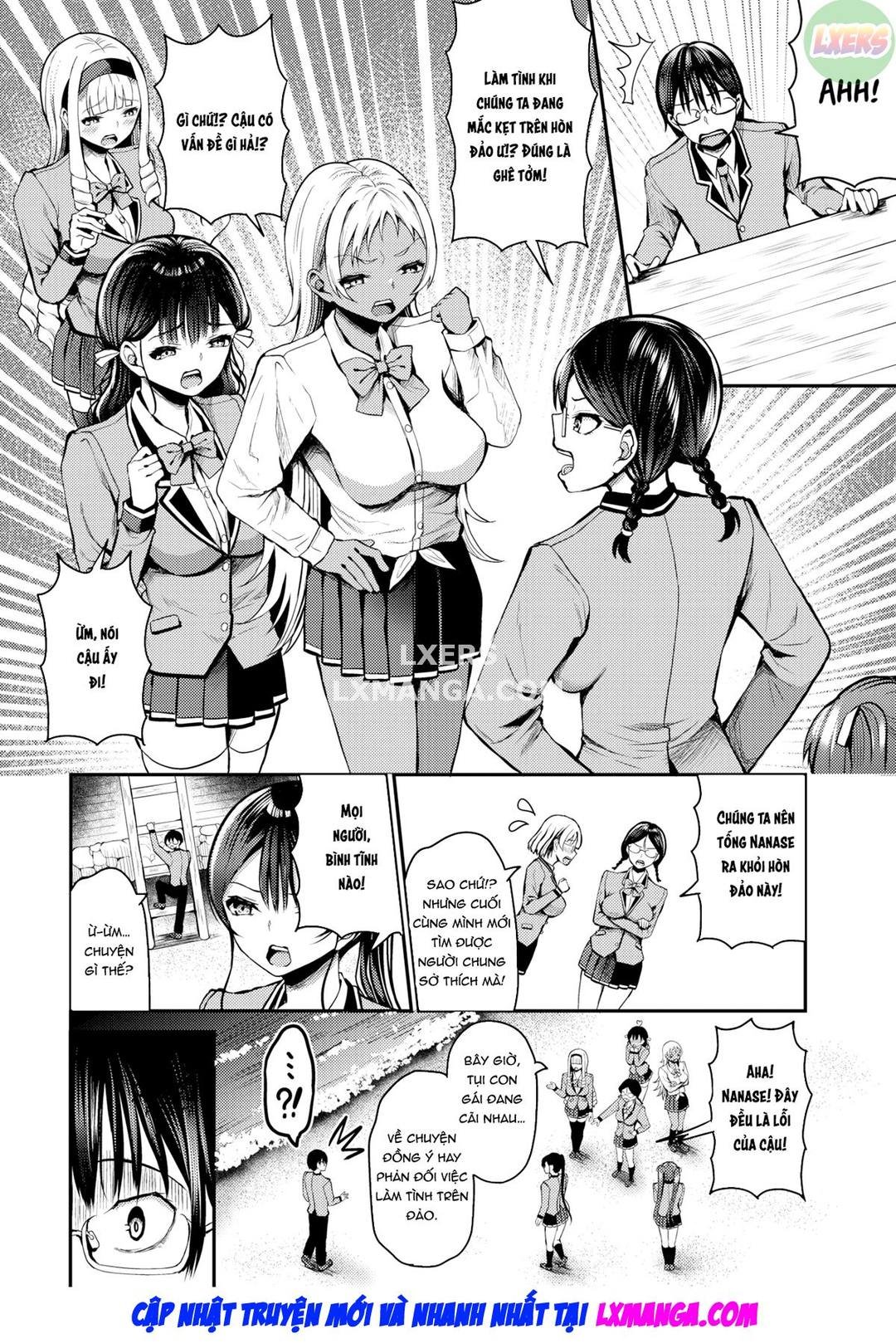 Lạc vào hoang đảo, nơi tôi có thể đụ bất cứ cô gái nào tôi muốn - Ch. 10 trang 4