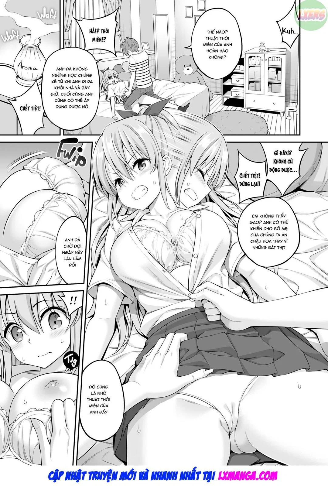 Sướng nhất trong những điều sướng - Ch. 15-END - Sister Development "I Can't Move My Body!! trang 6