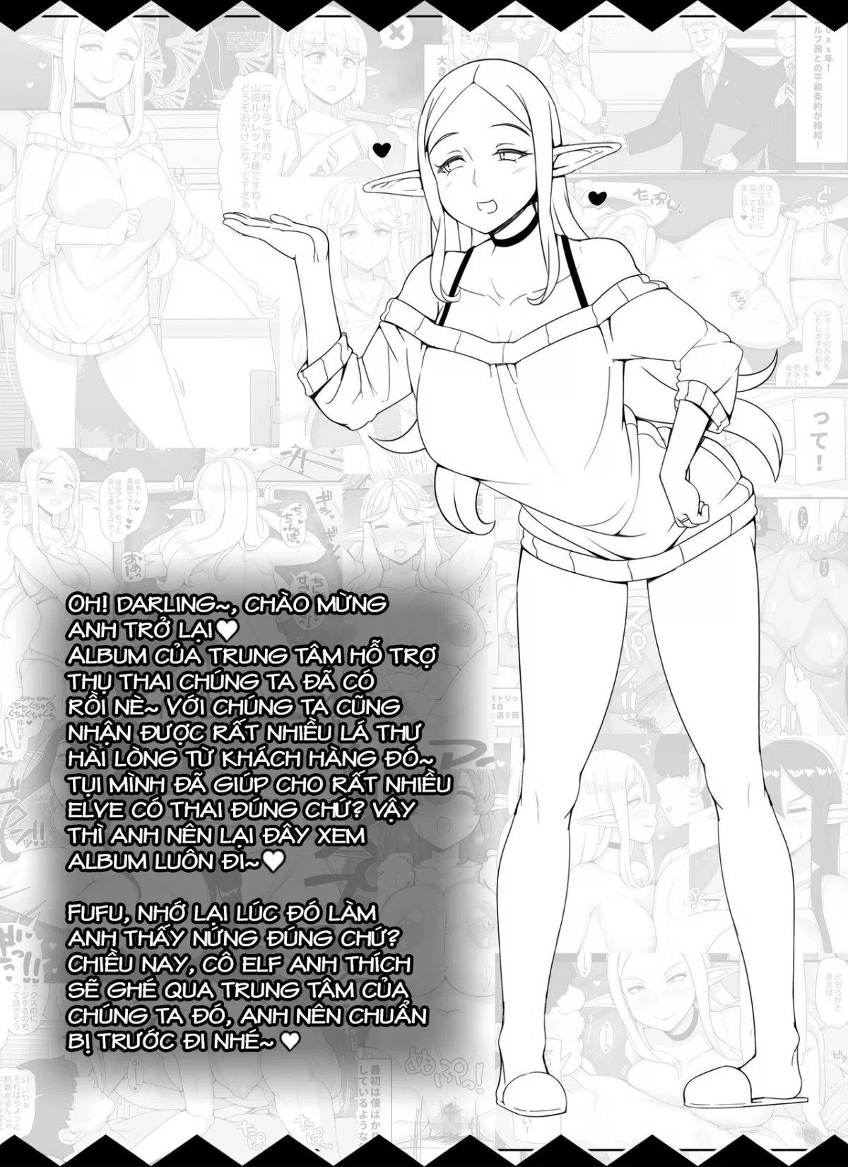 Ningen Danna Mochi Hitozuma Elf Muke Ninkatsu Salon e Youkoso - Oneshot trang 2