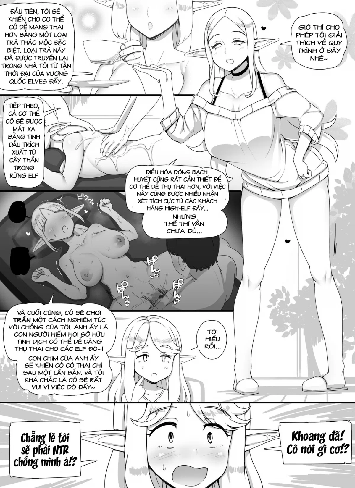 Ningen Danna Mochi Hitozuma Elf Muke Ninkatsu Salon e Youkoso - Oneshot trang 6