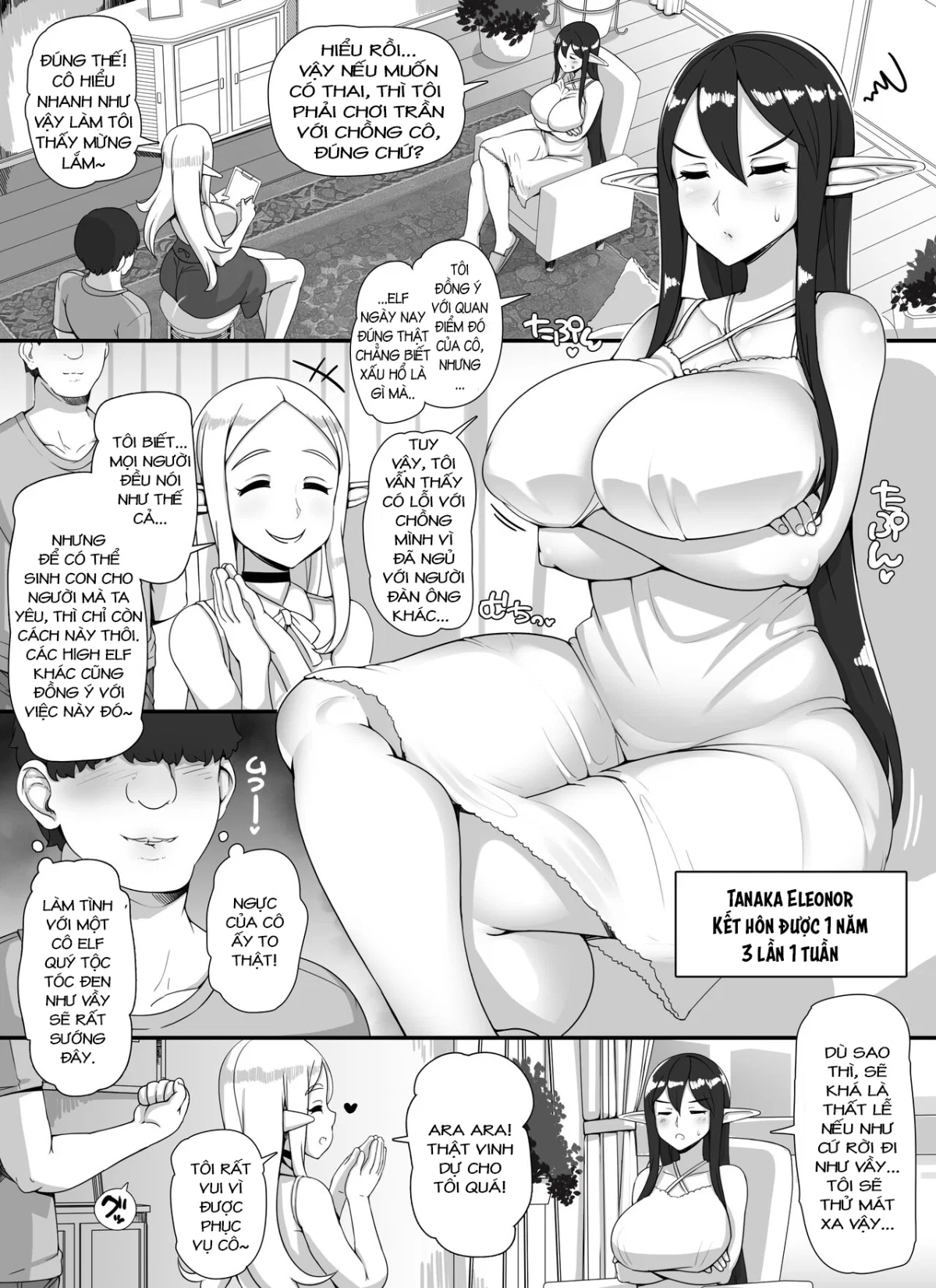 Ningen Danna Mochi Hitozuma Elf Muke Ninkatsu Salon e Youkoso - Oneshot trang 25