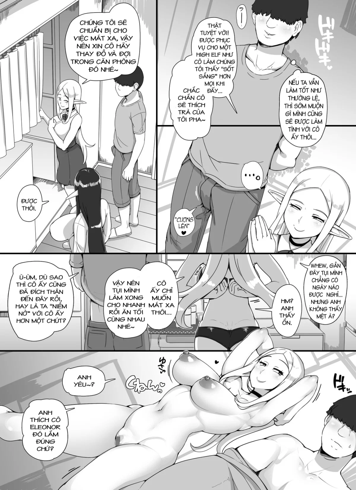 Ningen Danna Mochi Hitozuma Elf Muke Ninkatsu Salon e Youkoso - Oneshot trang 26