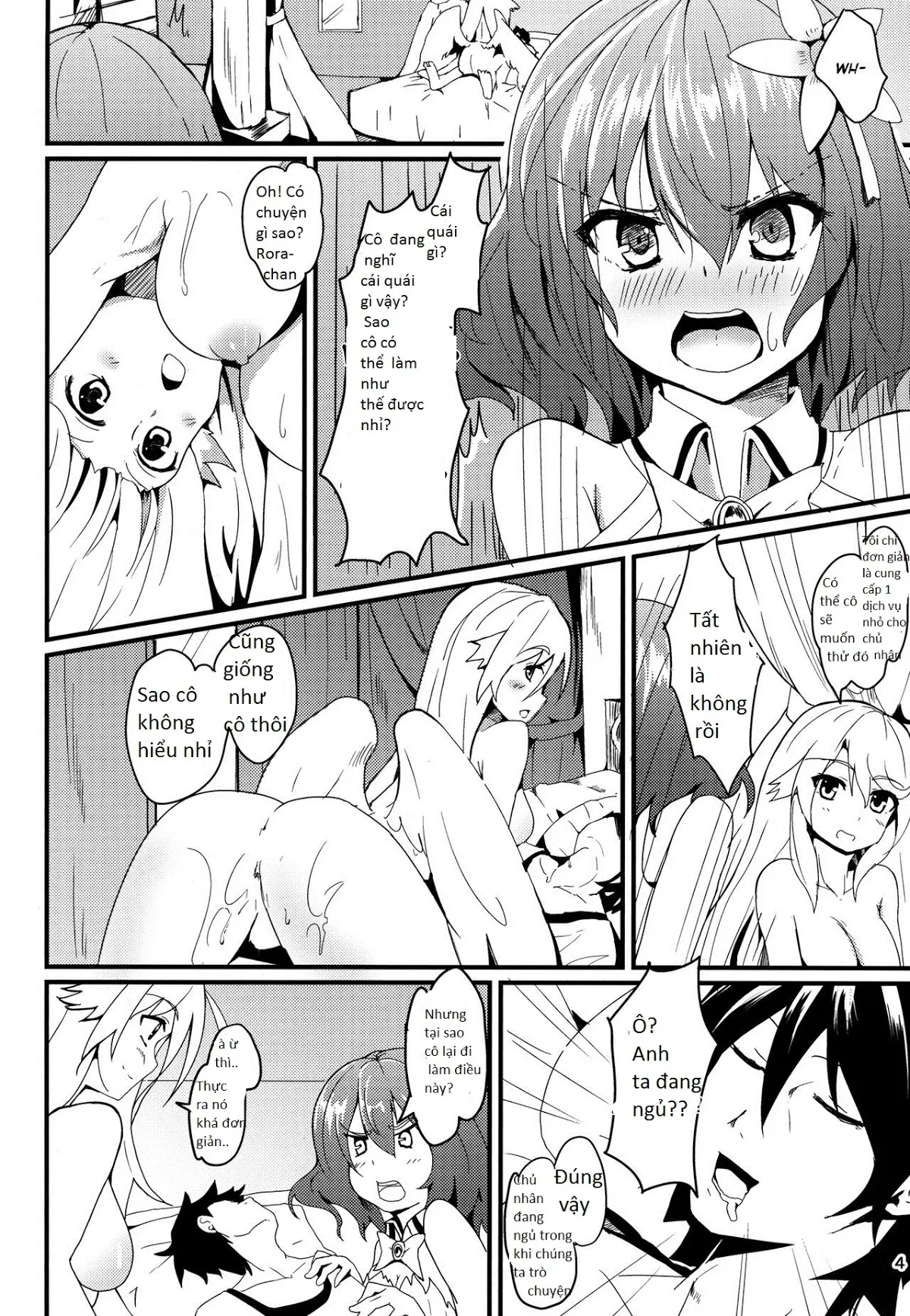 Jibril to Steph no Gohoushi Shitemita! | Jibril and Steph's Attempts at Service - Jibril to Steph no Gohoushi Shitemita! | Jibril and Steph's Attempts at Service trang 4