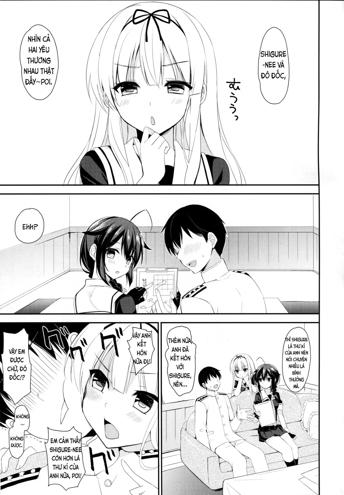 Yandere Shigure to Wakaretai. | I Want to be Seperated from Yandere Shigure. - Yandere Shigure to Wakaretai. | I Want to be Seperated from Yandere Shigure. trang 4