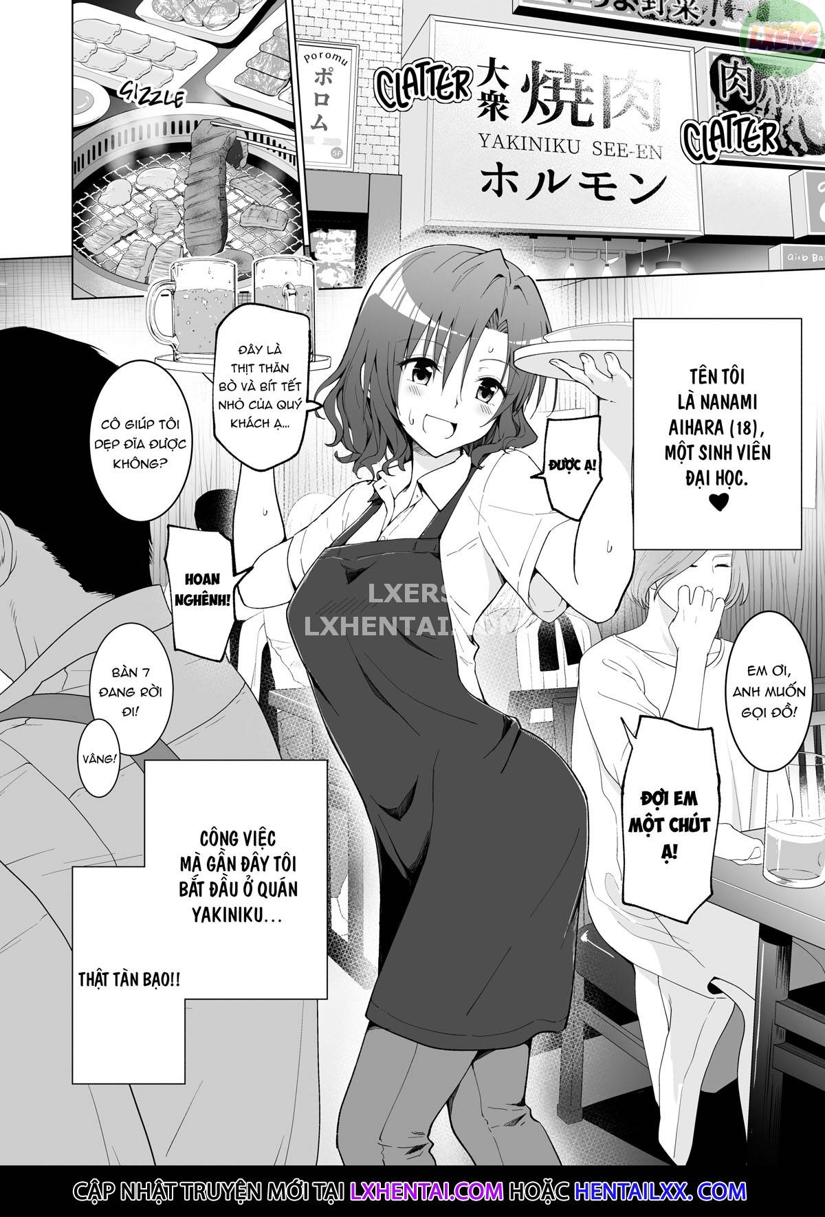 Nhật ký làm Phò - Chap 1: The College Babe -Part One- trang 9