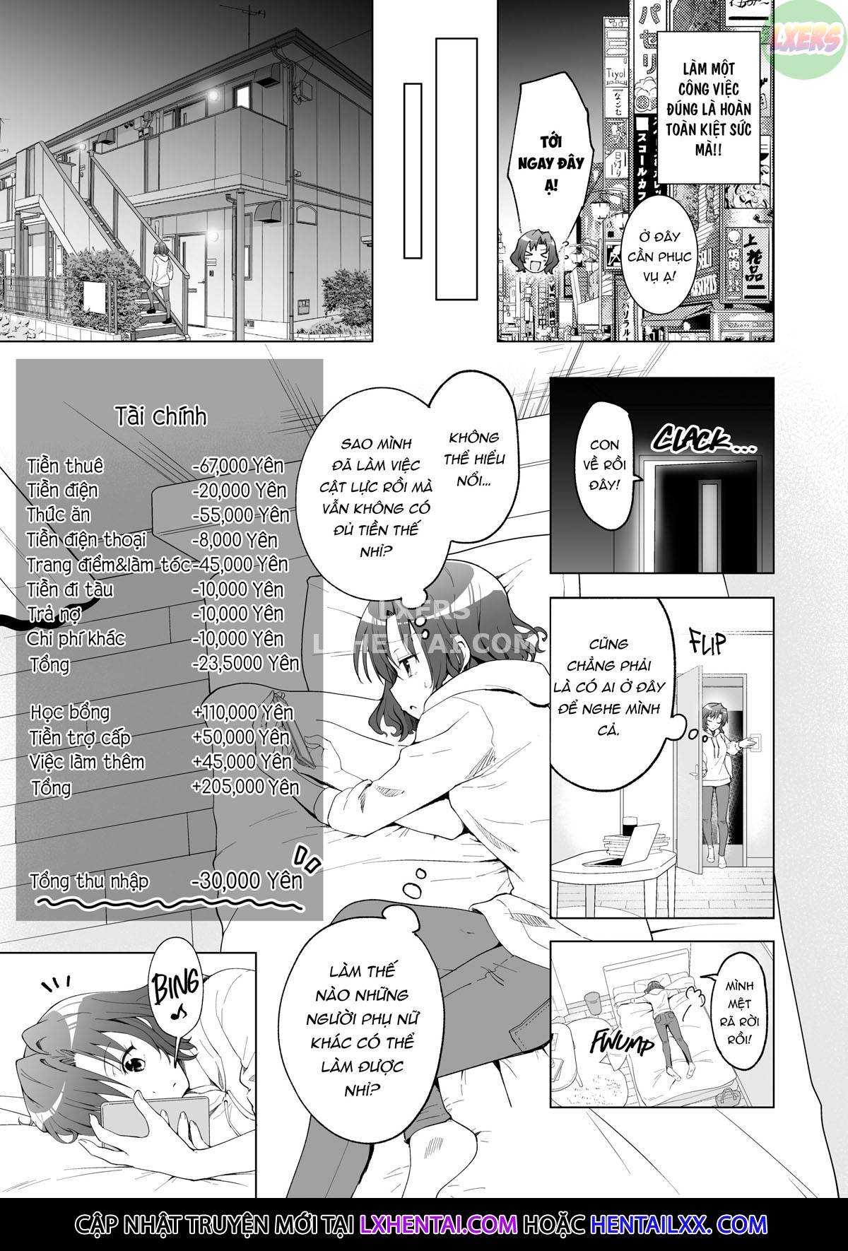 Nhật ký làm Phò - Chap 1: The College Babe -Part One- trang 10