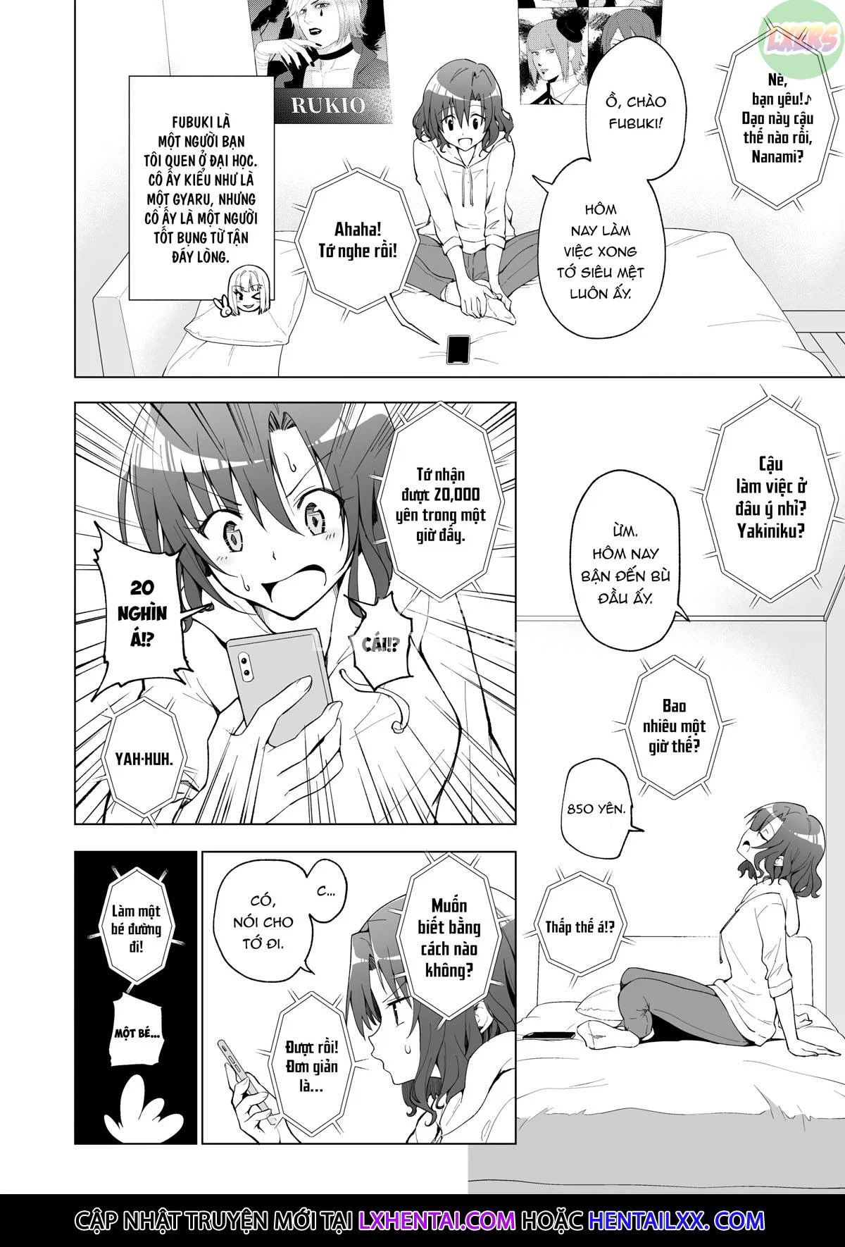 Nhật ký làm Phò - Chap 1: The College Babe -Part One- trang 11