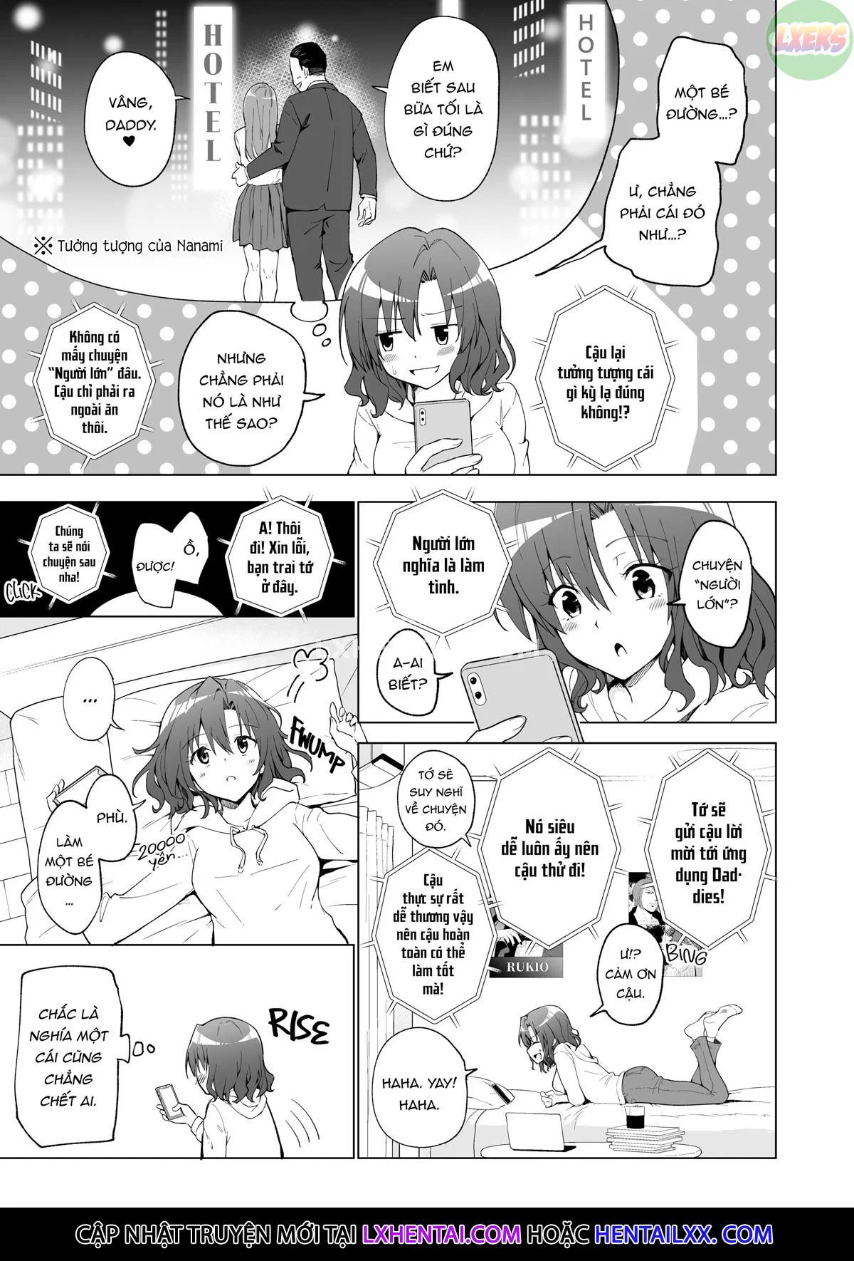 Nhật ký làm Phò - Chap 1: The College Babe -Part One- trang 12