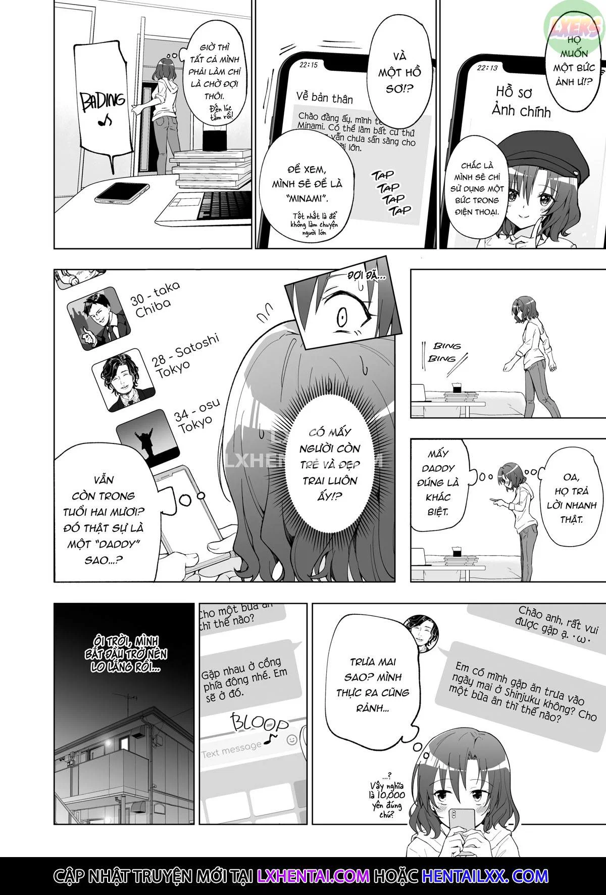 Nhật ký làm Phò - Chap 1: The College Babe -Part One- trang 13