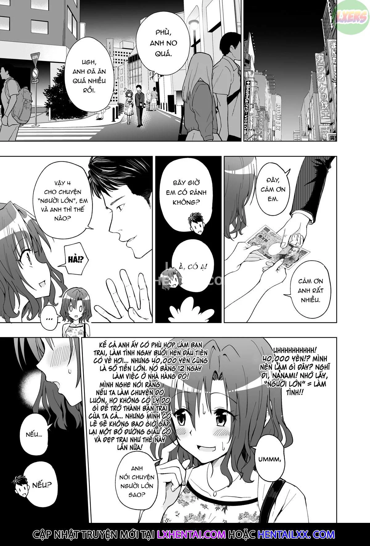 Nhật ký làm Phò - Chap 1: The College Babe -Part One- trang 31