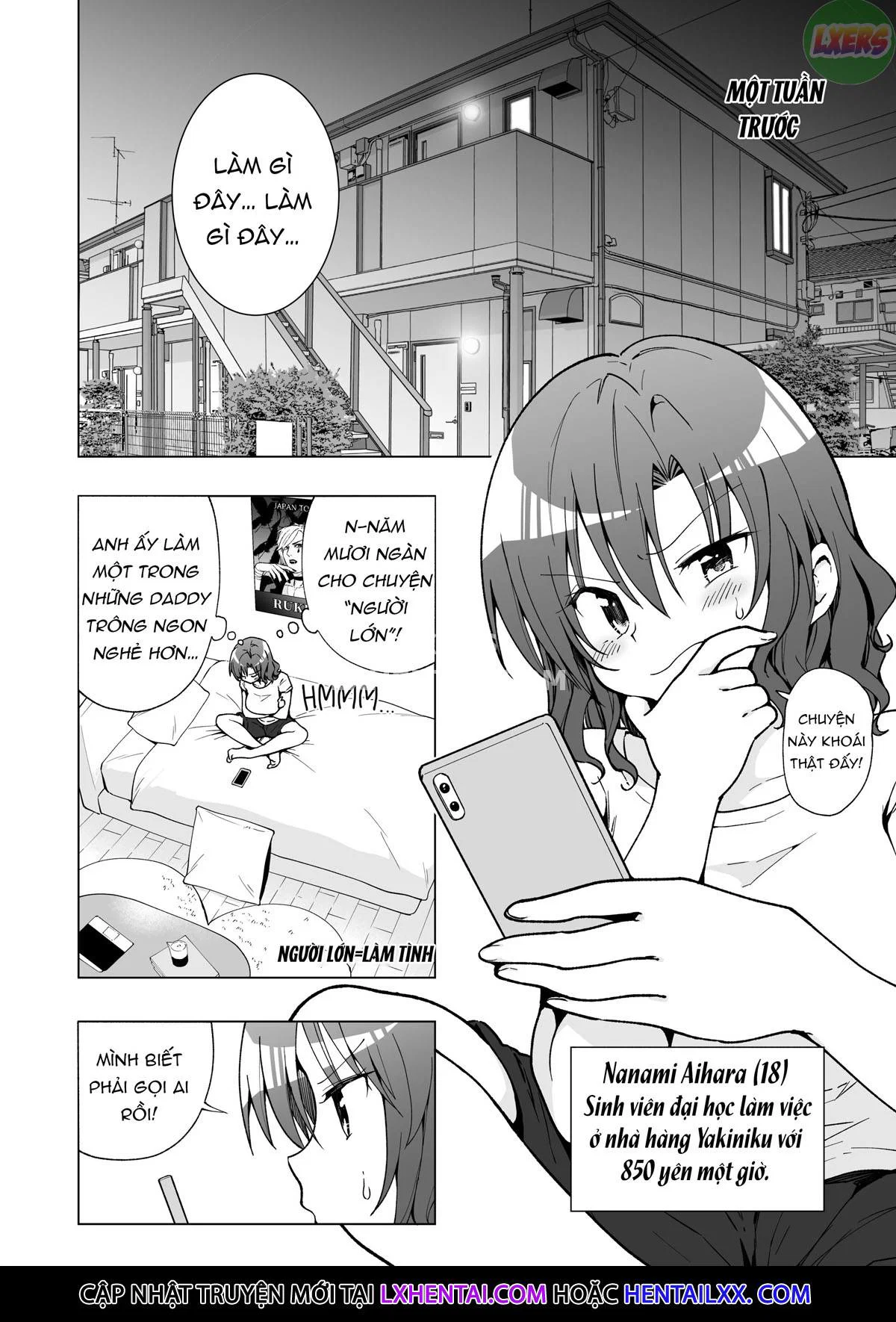 Nhật ký làm Phò - Chap 2: The College Babe -Part Two- trang 9