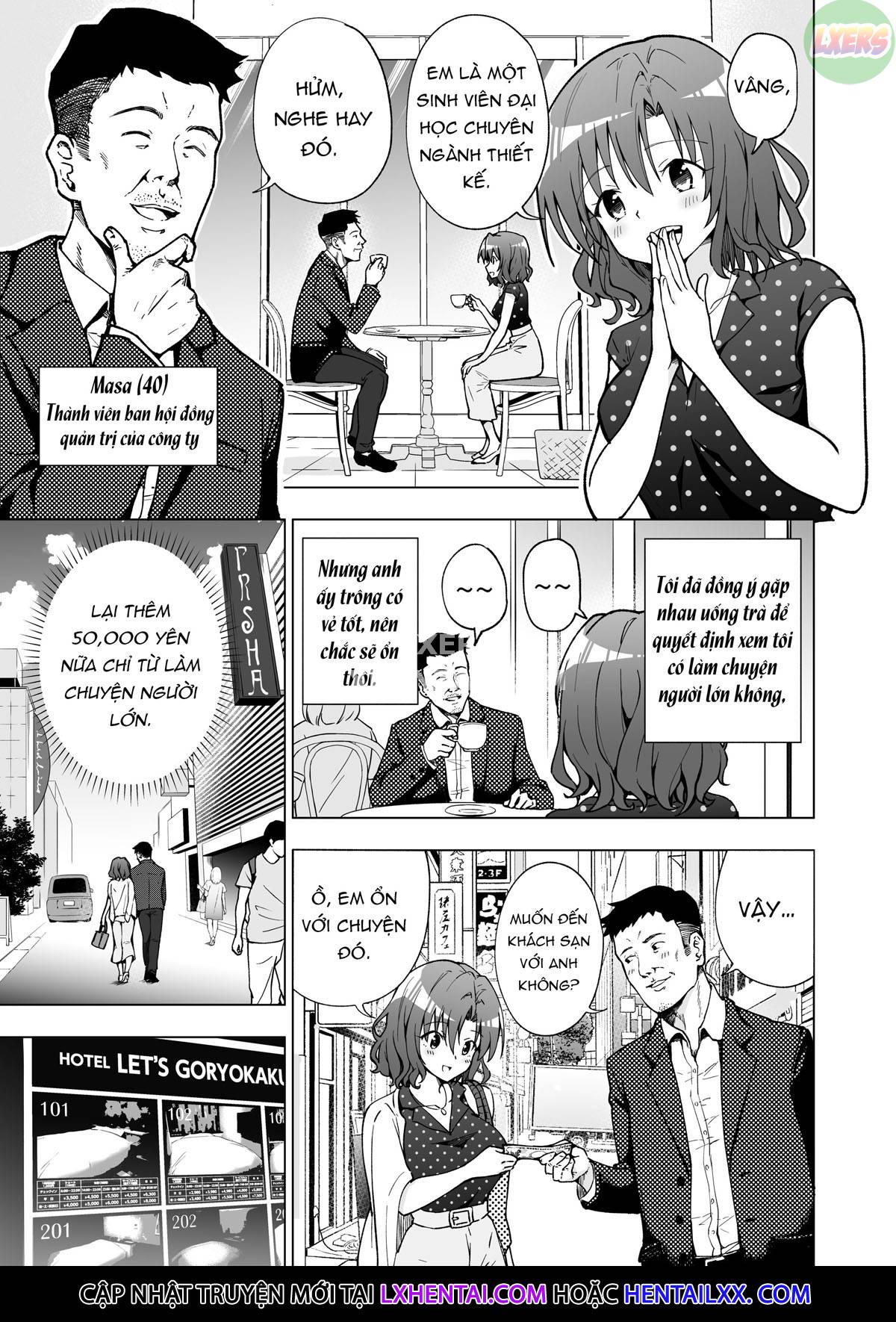 Nhật ký làm Phò - Chap 2: The College Babe -Part Two- trang 32