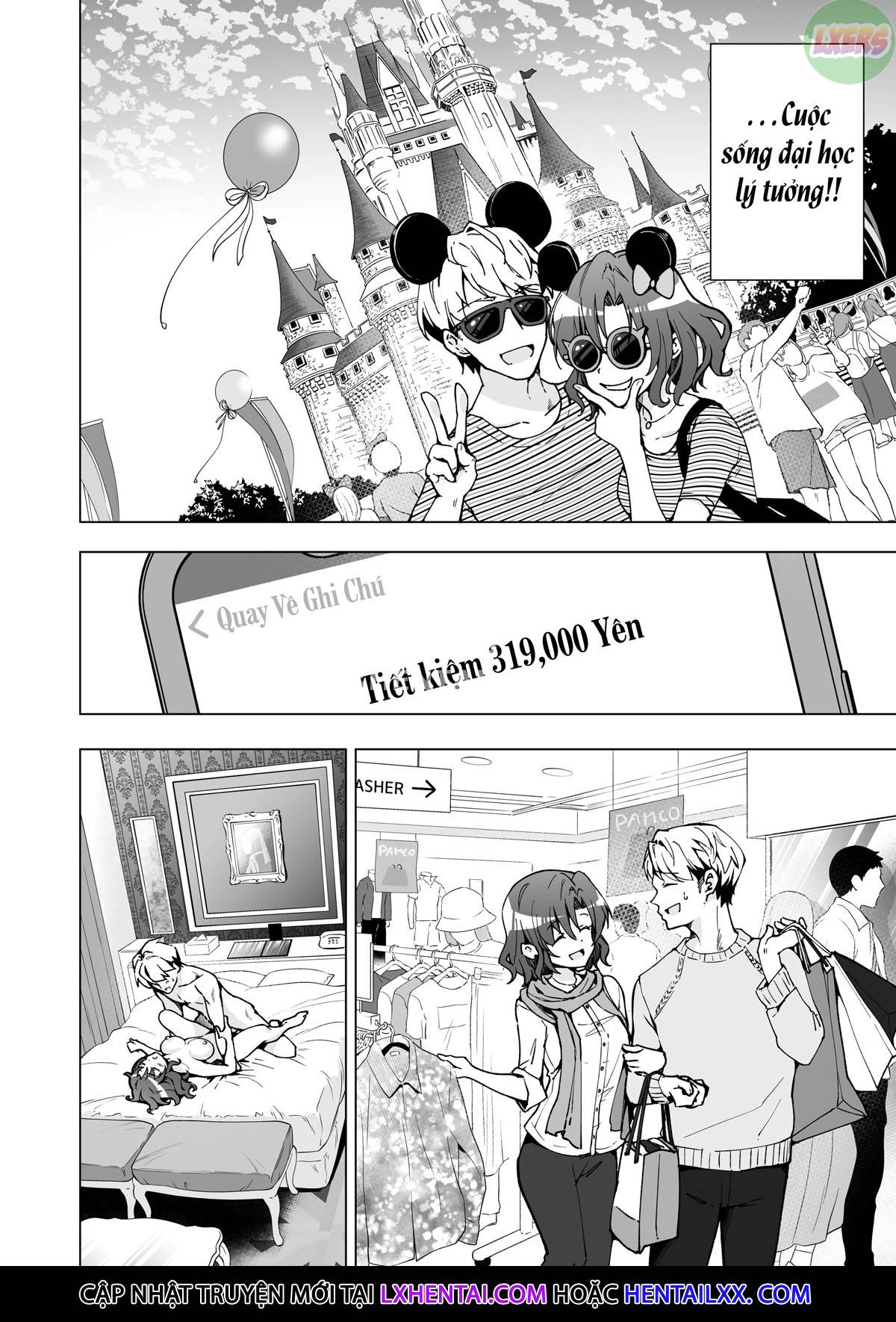 Nhật ký làm Phò - Chap 2: The College Babe -Part Two- trang 56