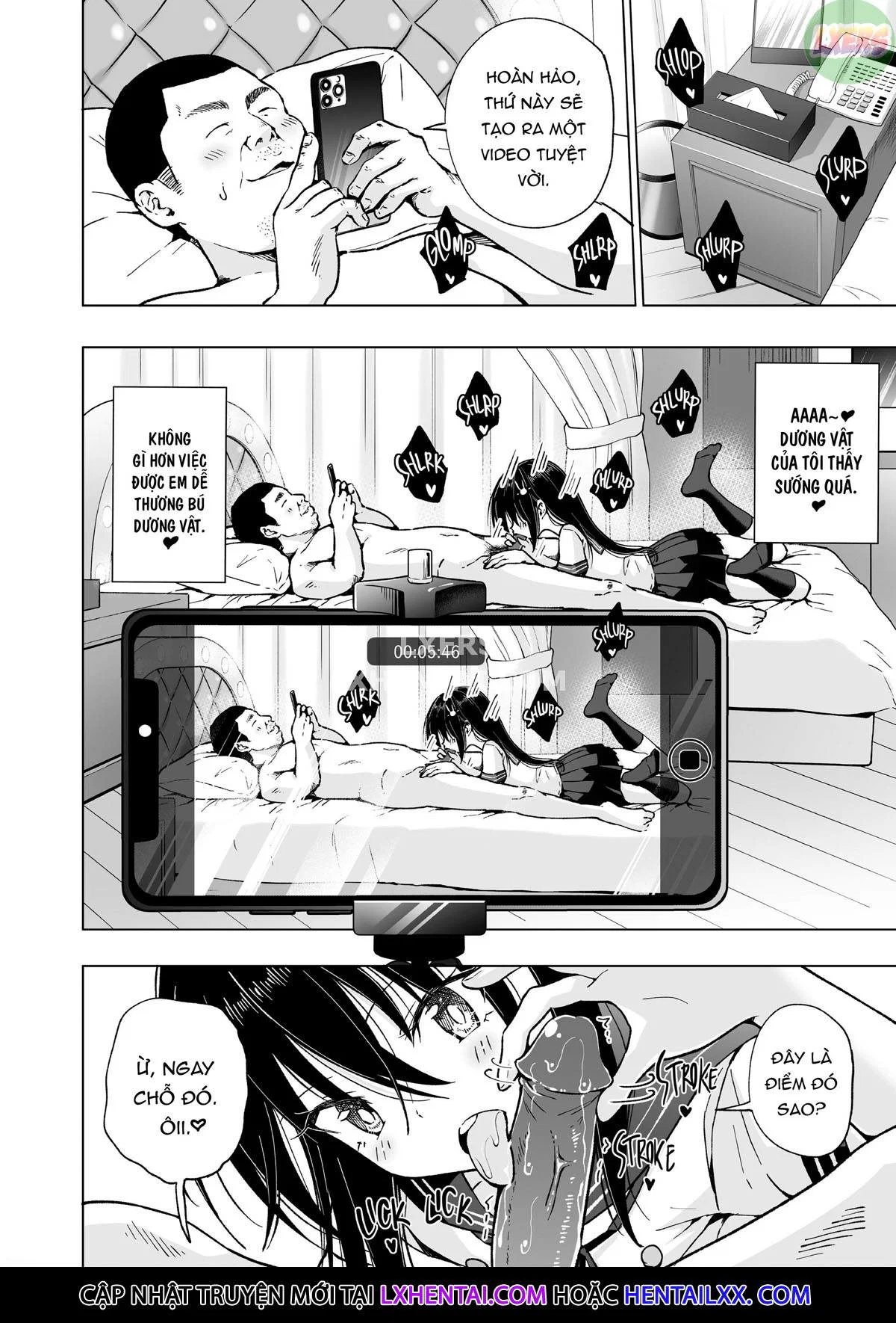 Nhật ký làm Phò - Chap 4: Double Life -Part Two- trang 35